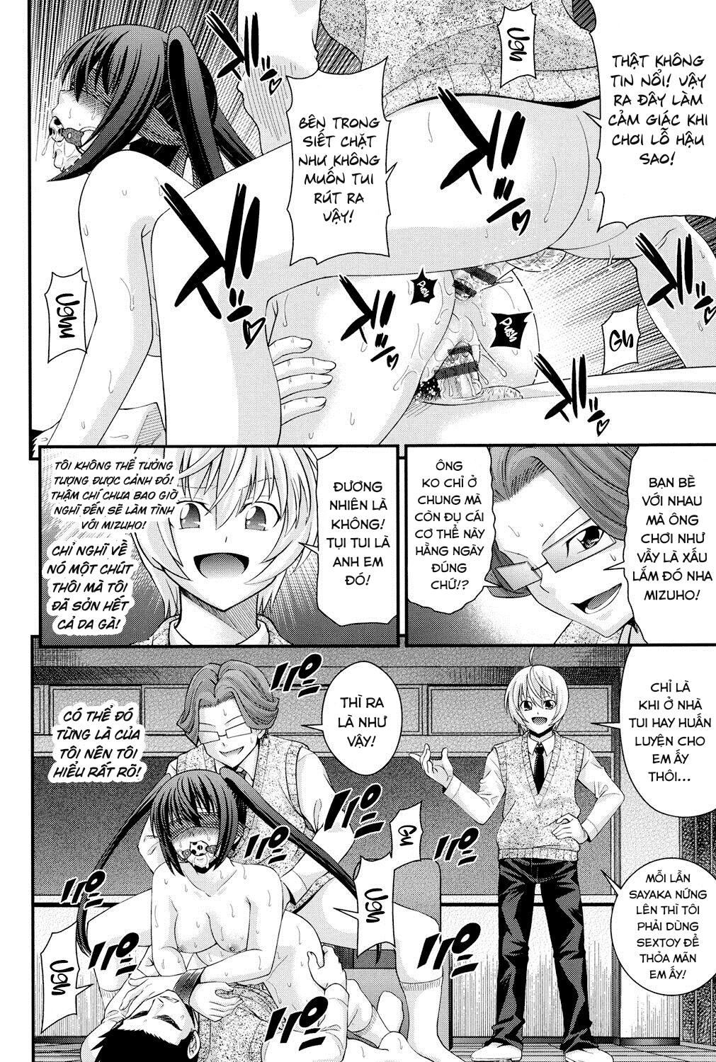 Đọc truyện hentai Hoán đổi với em gái - Chap 4