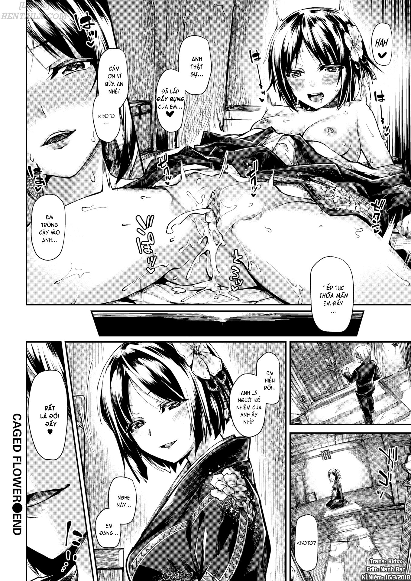Đọc truyện hentai Caged Flower - Oneshot
