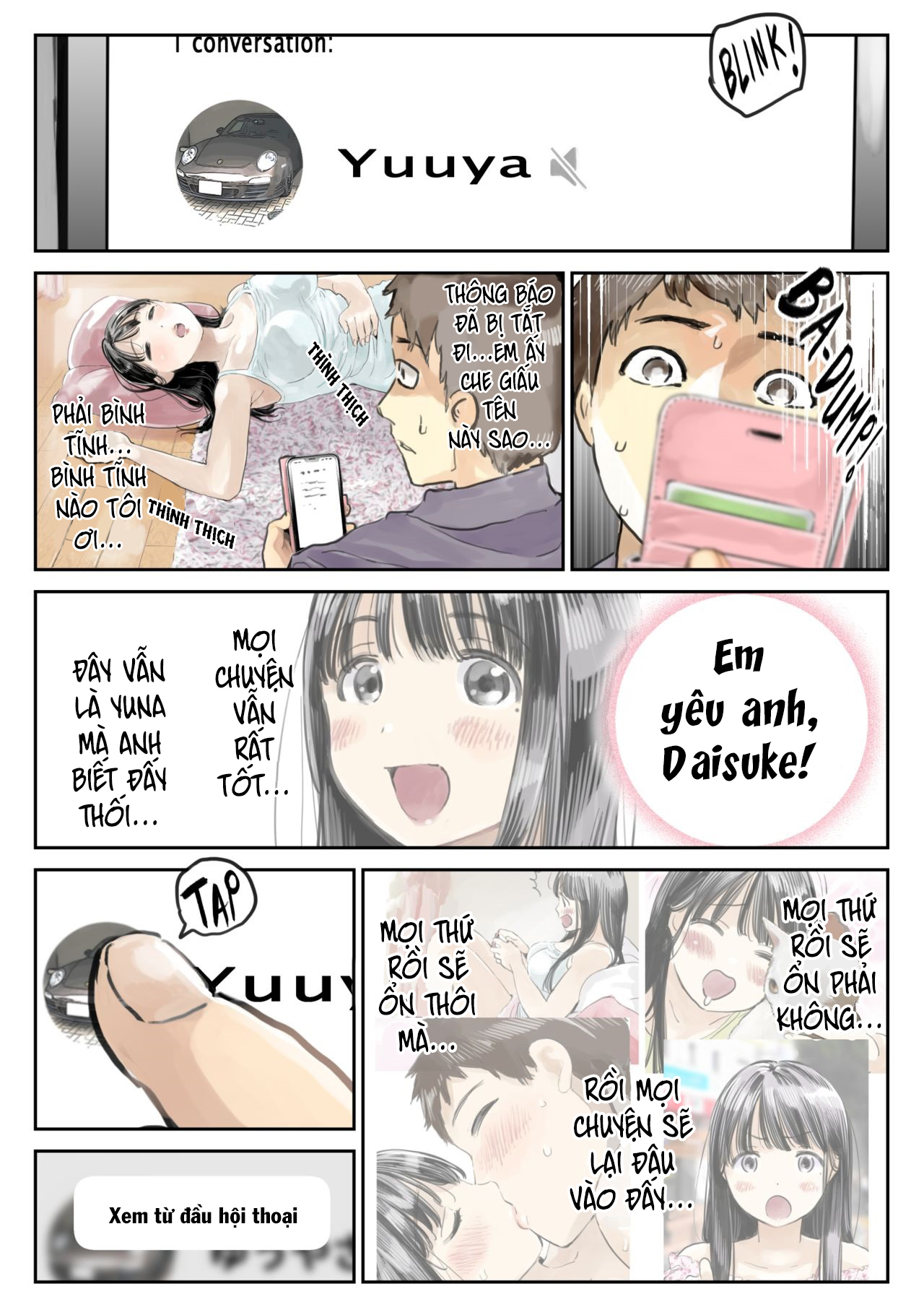 Đọc truyện hentai Xem trộm điện thoại bạn gái - Phần 1