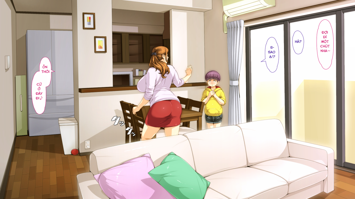 Đọc truyện hentai Oba-san to Boku no H na Obenkyou - Chap 3