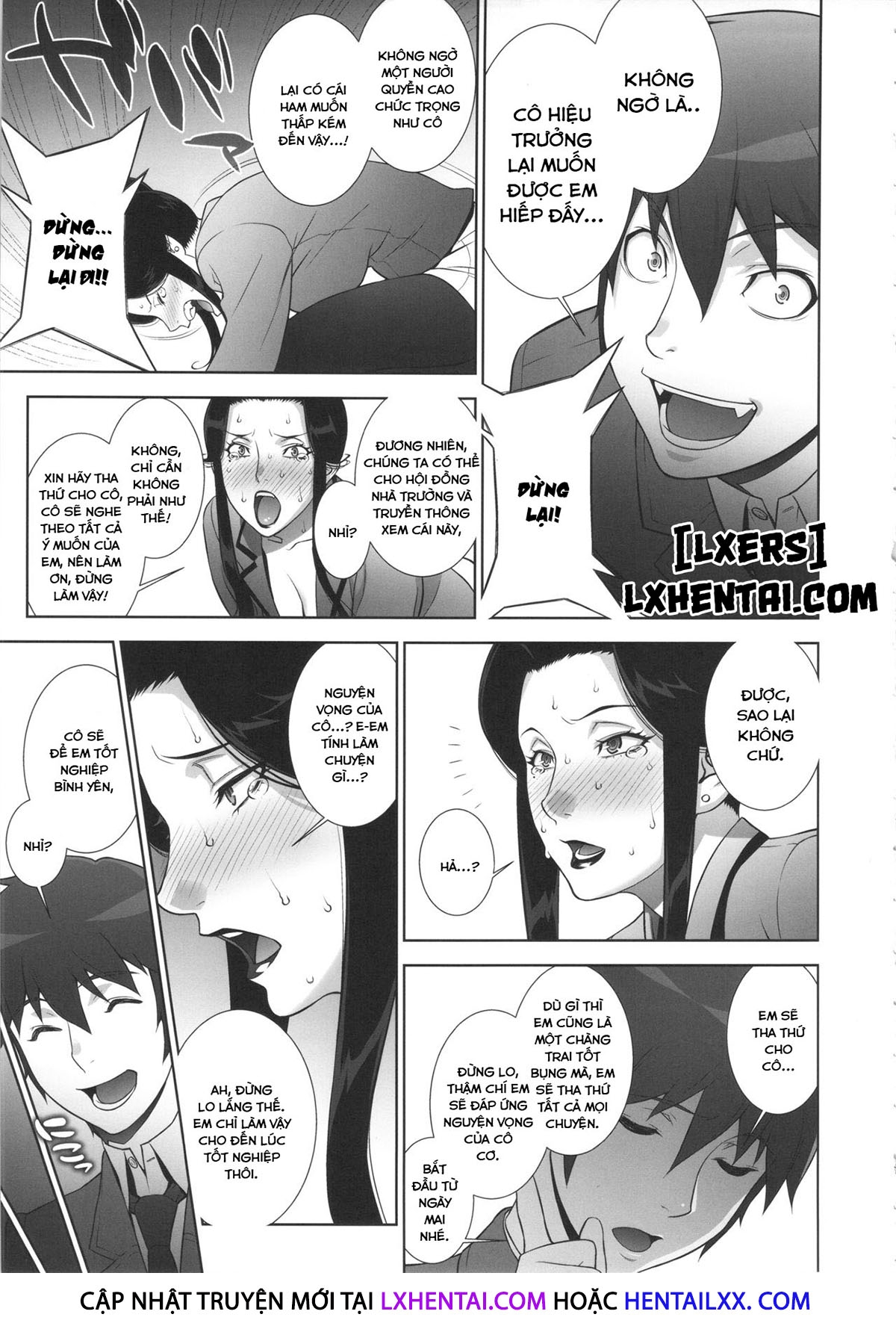 Đọc truyện hentai Etsuraku no Onna Rijichou - Chap 1