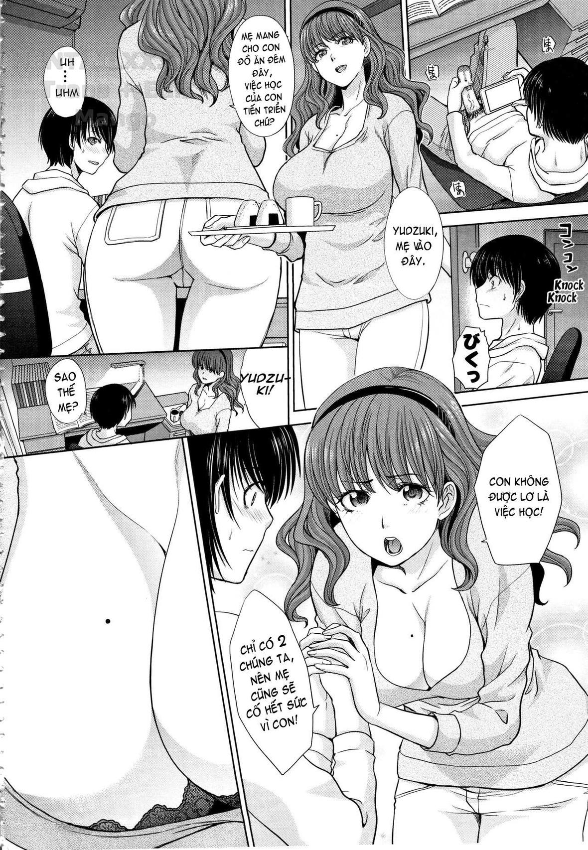 Đọc truyện hentai Mother and Younger Sister - Chap 1