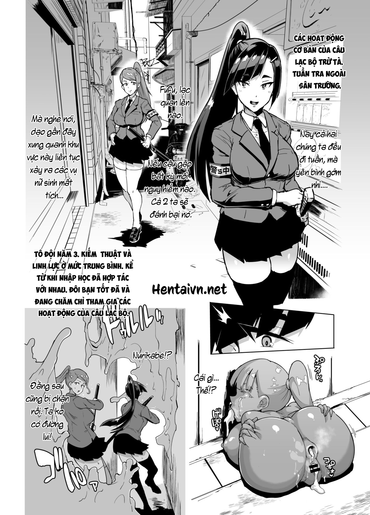Đọc truyện hentai JK Taimabu Season 2 - Chap 4: Quá trình biến đổi của bím nhân tạo.