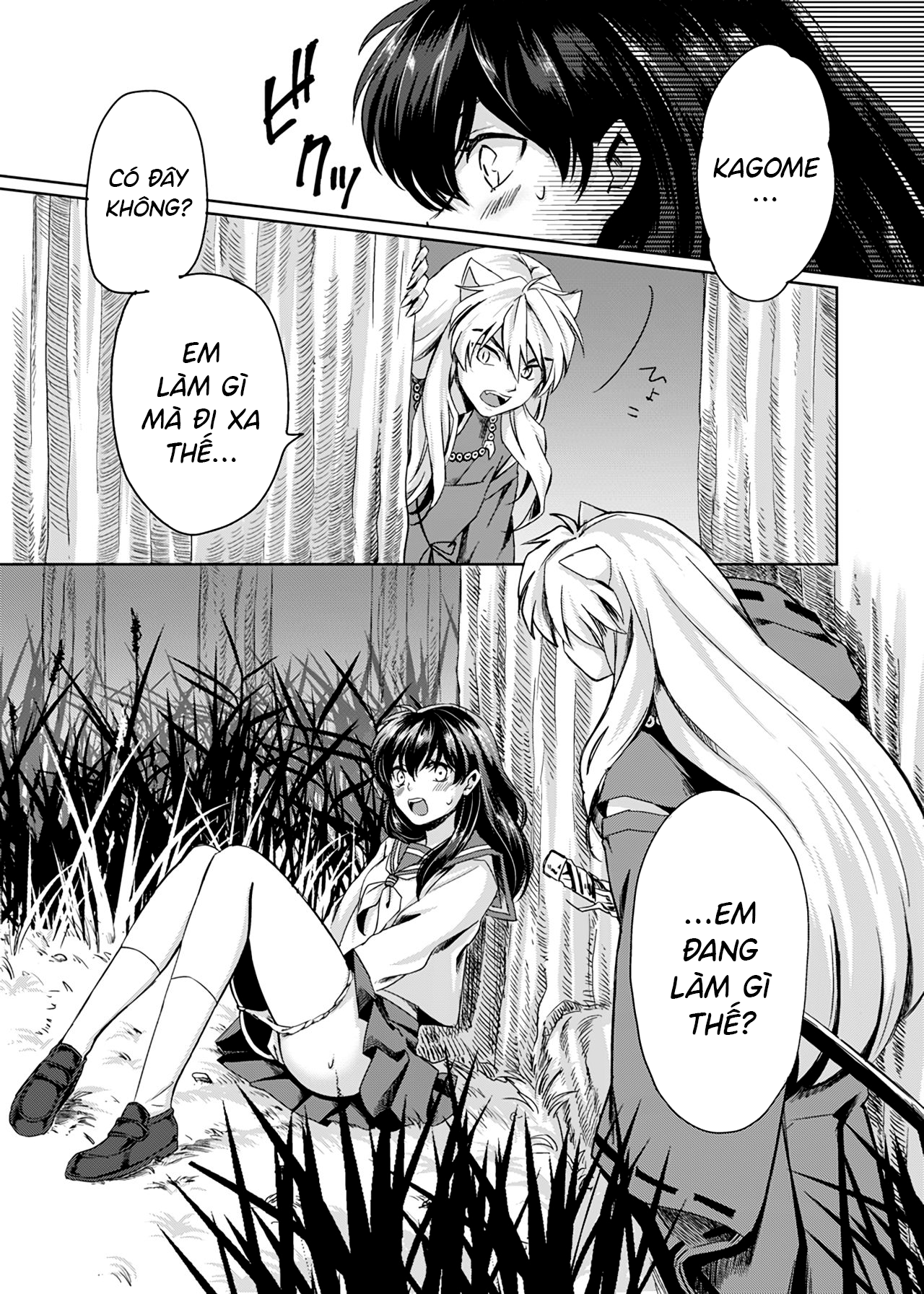 Đọc truyện hentai Tuyển tập Inuyasha - Chap 2: I cant stand it
