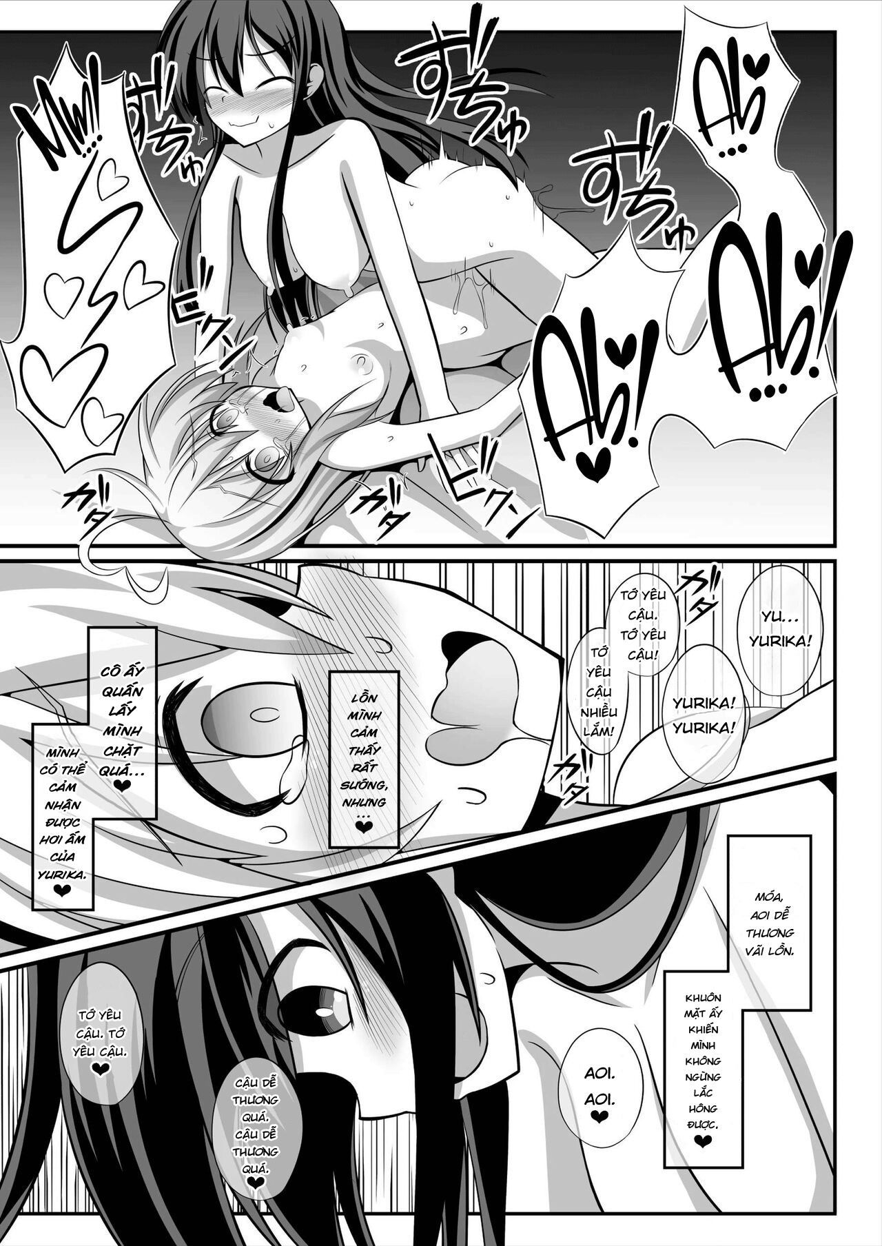Đọc truyện hentai TS Mesu Ochi ~Onnanoko ni Sarete Love Love Yuri Sex~ - Oneshot