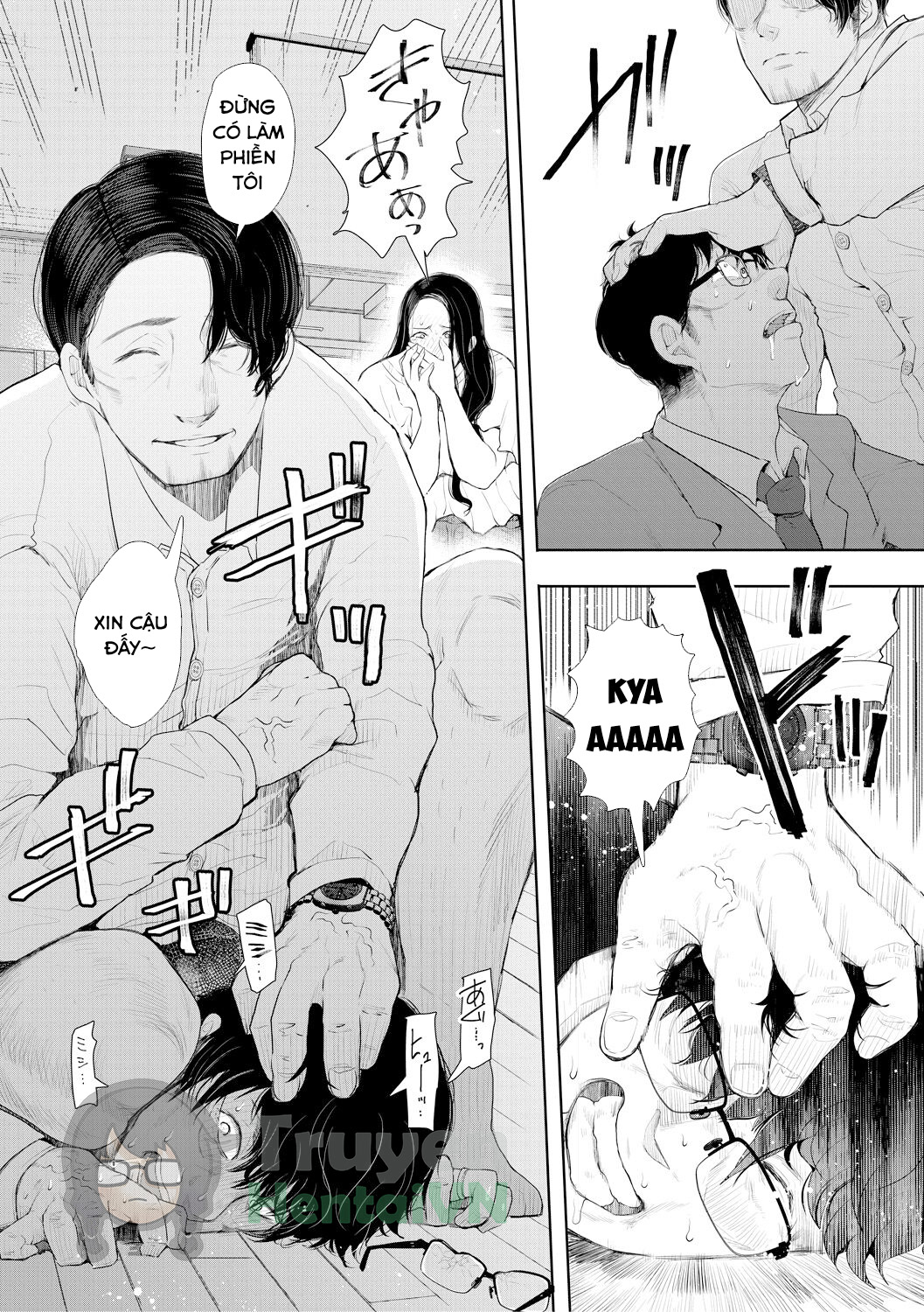 Đọc truyện hentai Netorareta Hitozuma [JP] - Chap 4