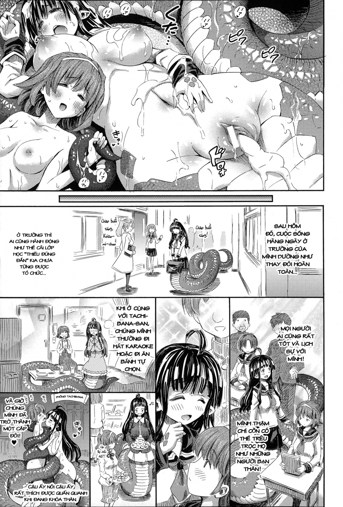 Đọc truyện hentai Cô gái mà tôi yêu là bán nhân - Oneshot