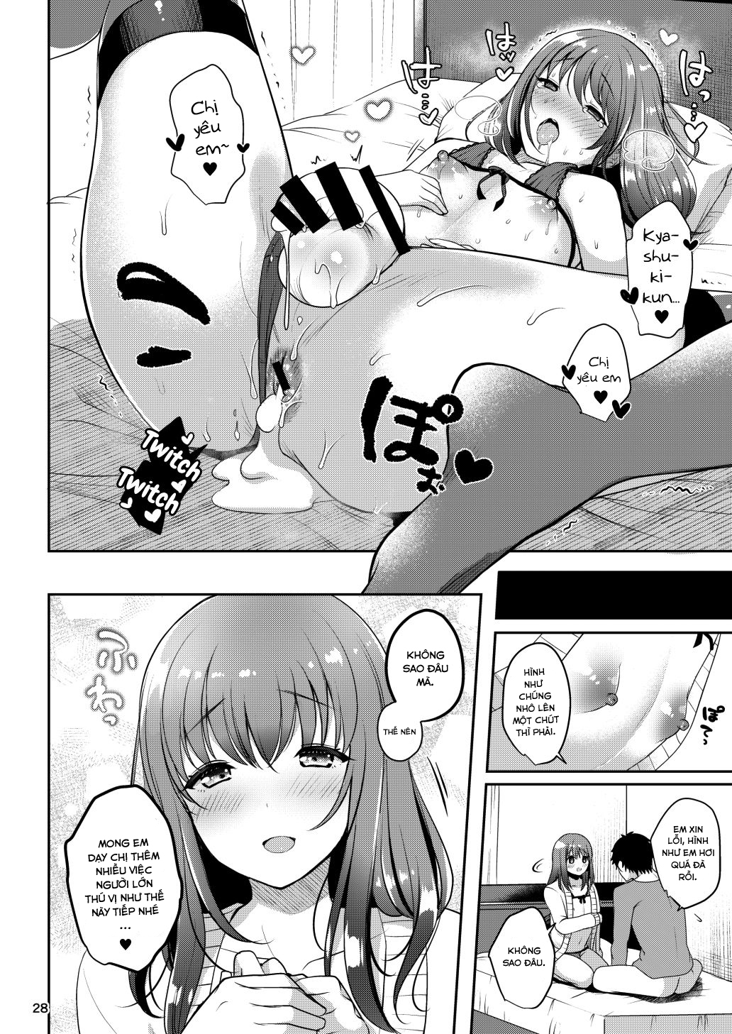 Đọc truyện hentai Senpai no Oppai - Chap 2