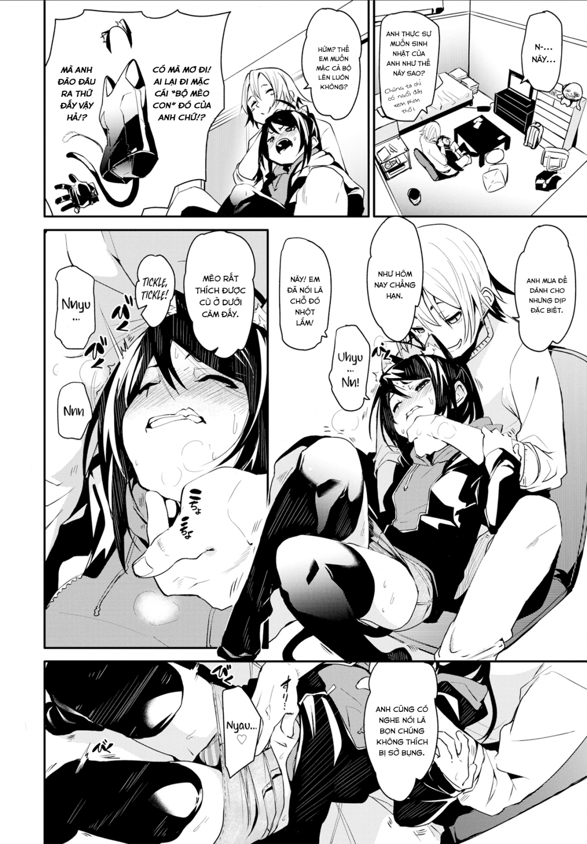 Đọc truyện hentai Bé Mèo Của Anh - Oneshot