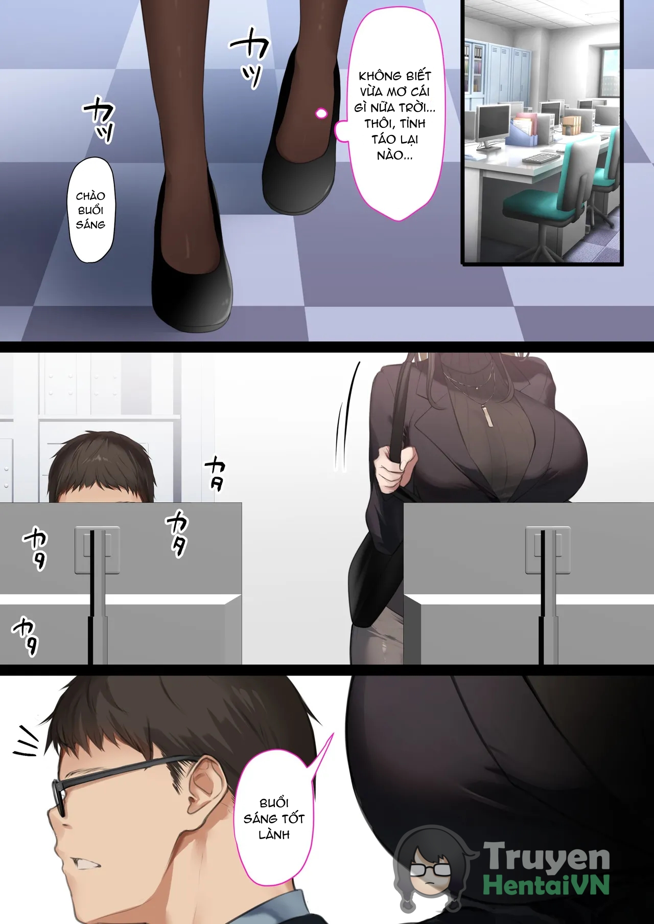 Đọc truyện hentai Kaisha no Tier 1 Mojo to Otaku Sex - Oneshot