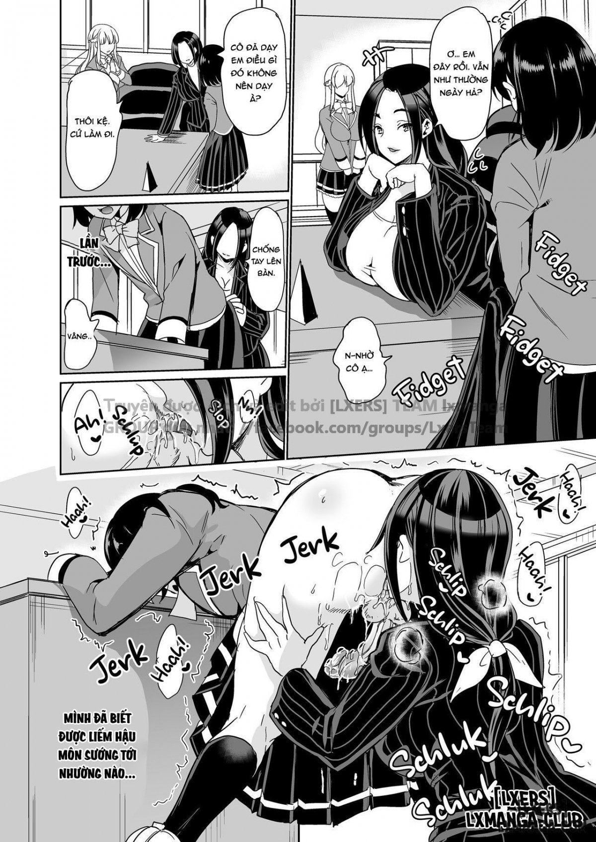 Đọc truyện hentai The Lone Cock in the Sex Club for Girls - Oneshot