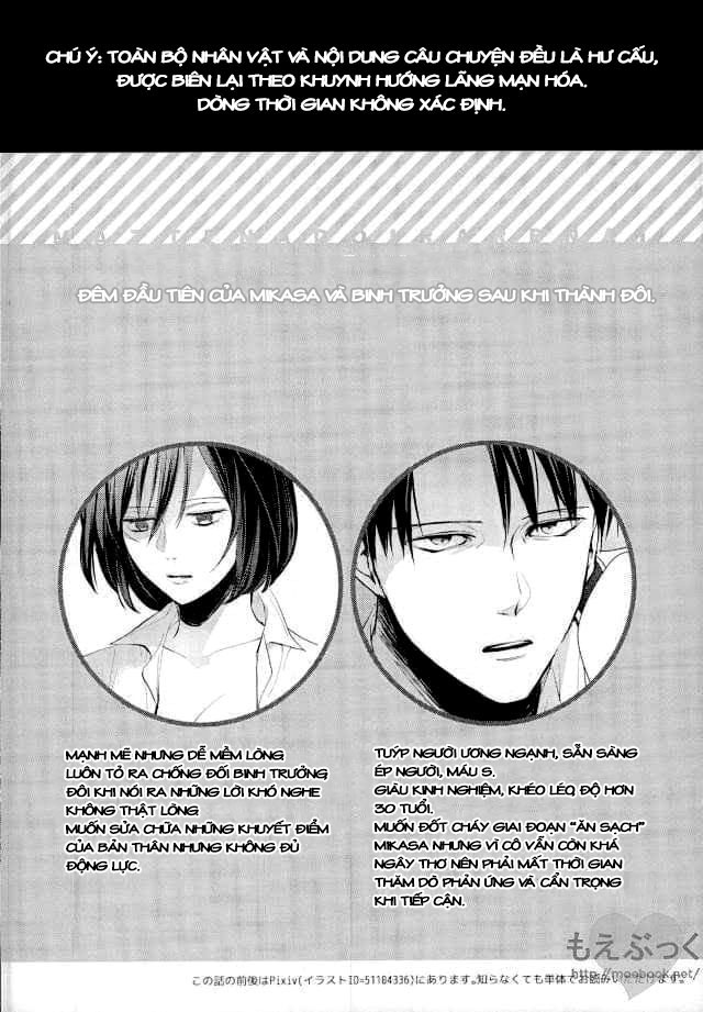 Đọc truyện hentai Chẳng thể đợi chờ (Shingeki no Kyojin) - Oneshot