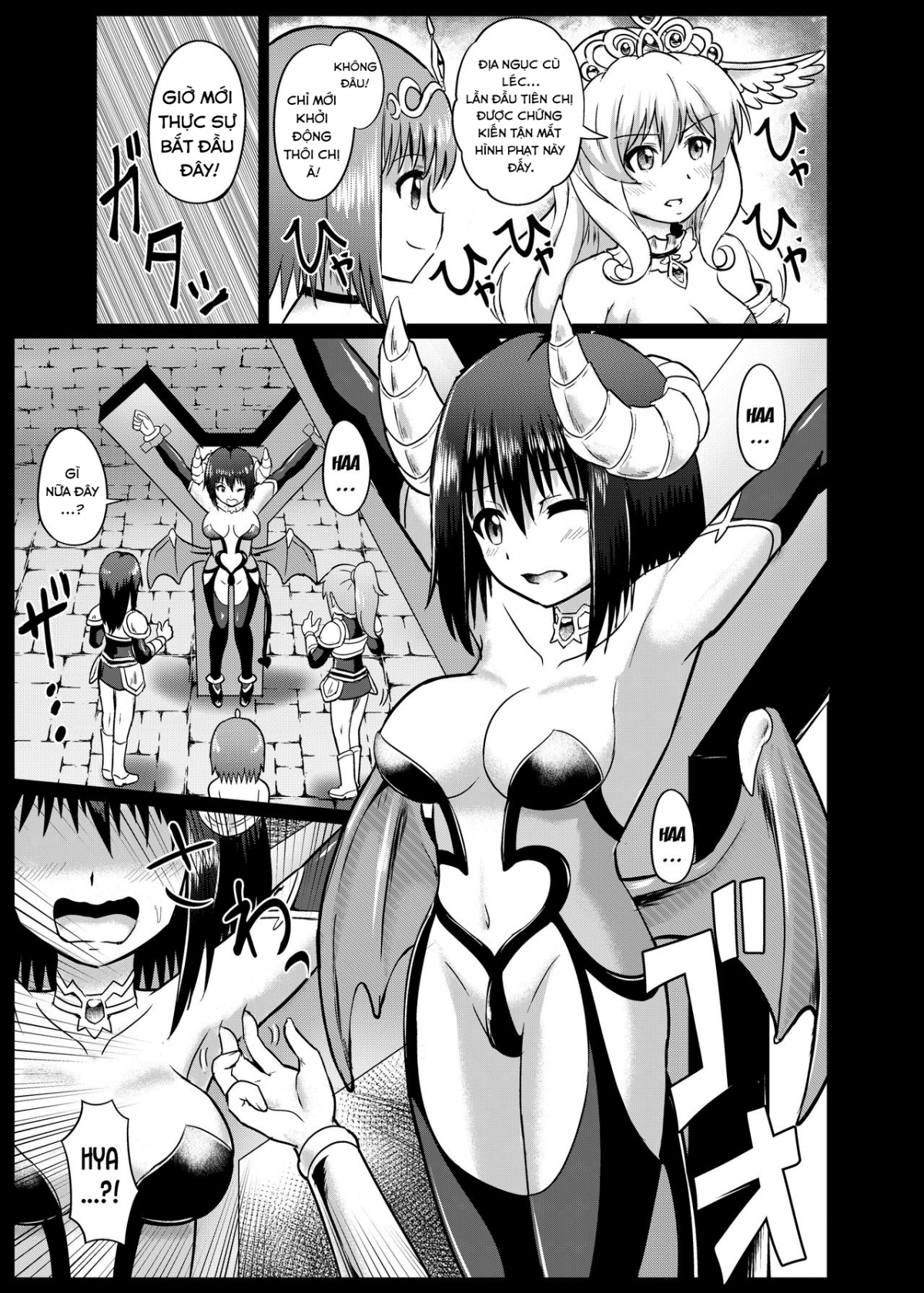 Đọc truyện hentai Mamono Musume Oshioki Kusuguri Jigoku - Oneshot
