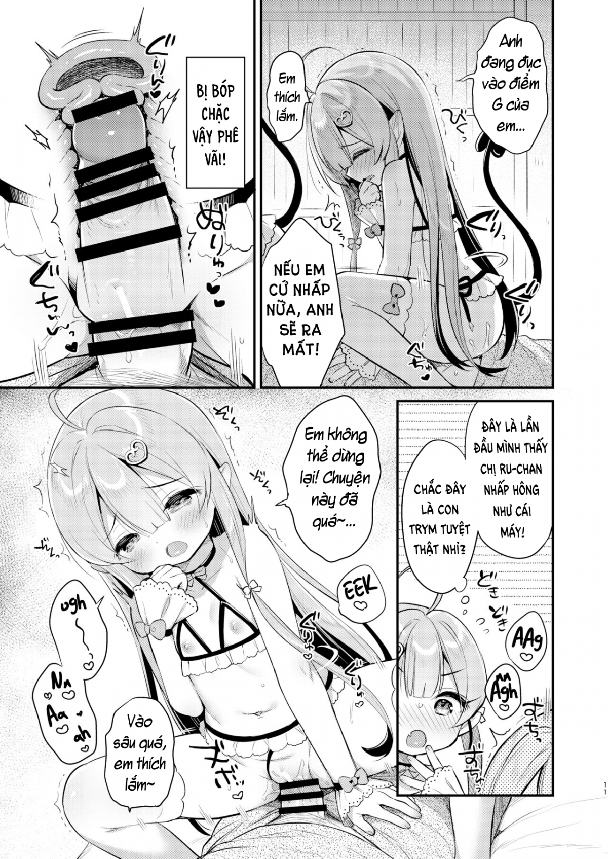 Đọc truyện hentai Cặp song sinh tấn công Succubus-chan - Chap 1