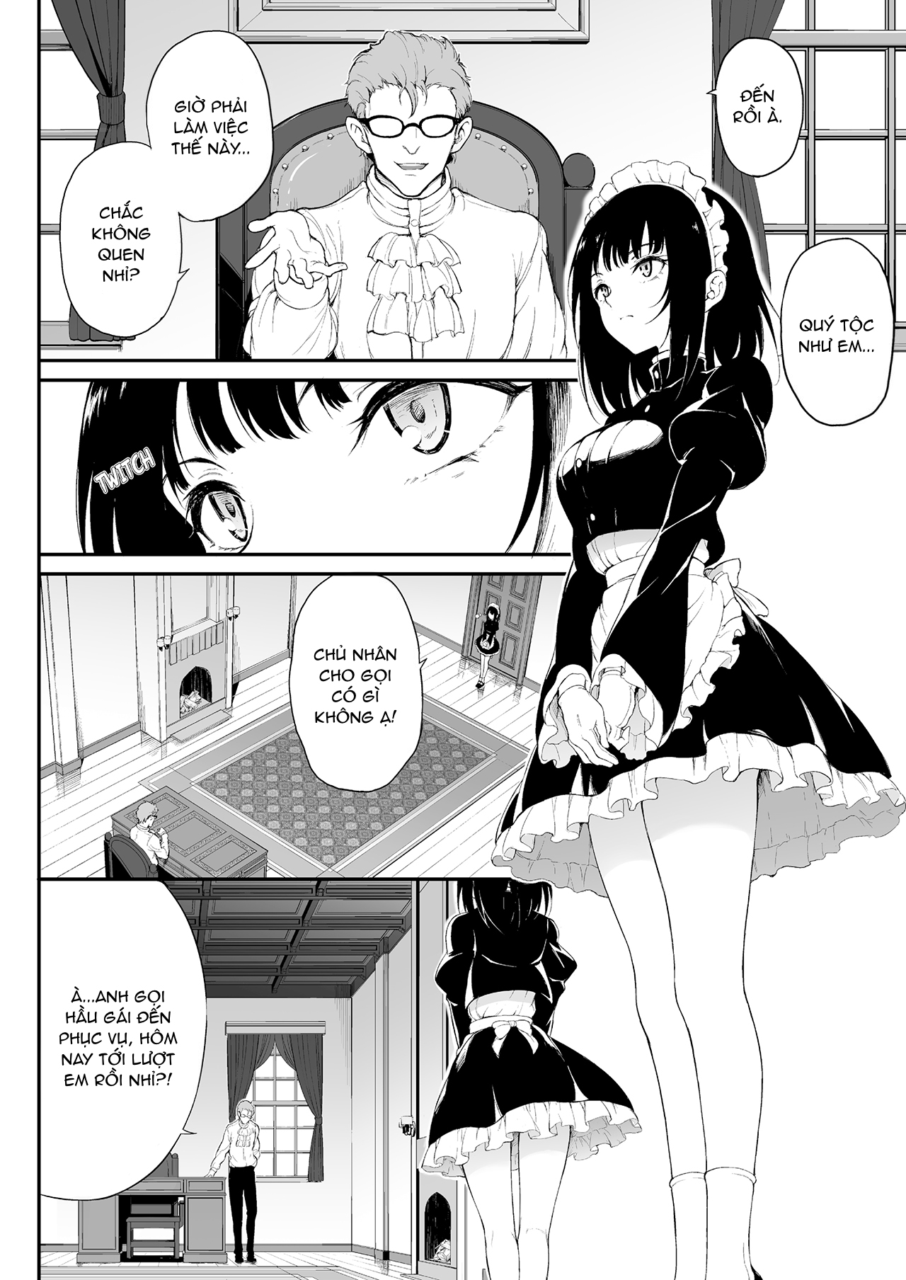 Đọc truyện hentai Maid Kyouiku - Chap 1 [Không che]