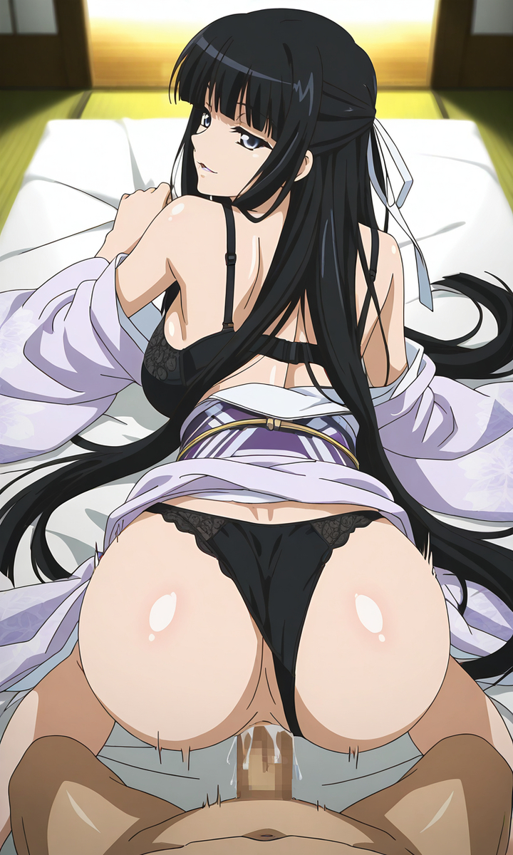 Đọc truyện hentai Tuyển tập Albums Art hentai - Chap 470 - Half-naked sex with Ichiyo-chan in a kimono