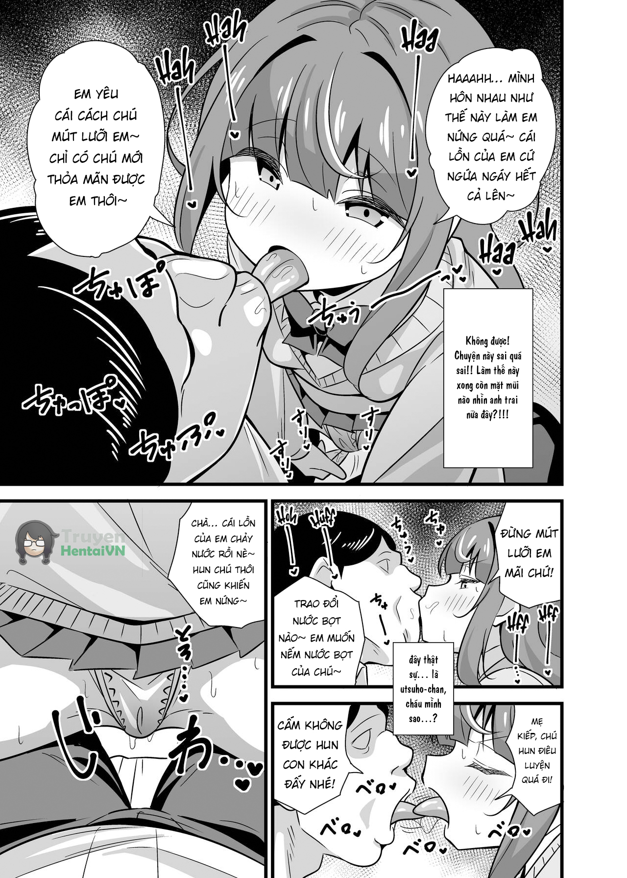 Đọc truyện hentai Oji Saimin Donkan na Ojisan wa Mori no Tsuita Mei-kko Senyou Niku Dirudo - Oneshot