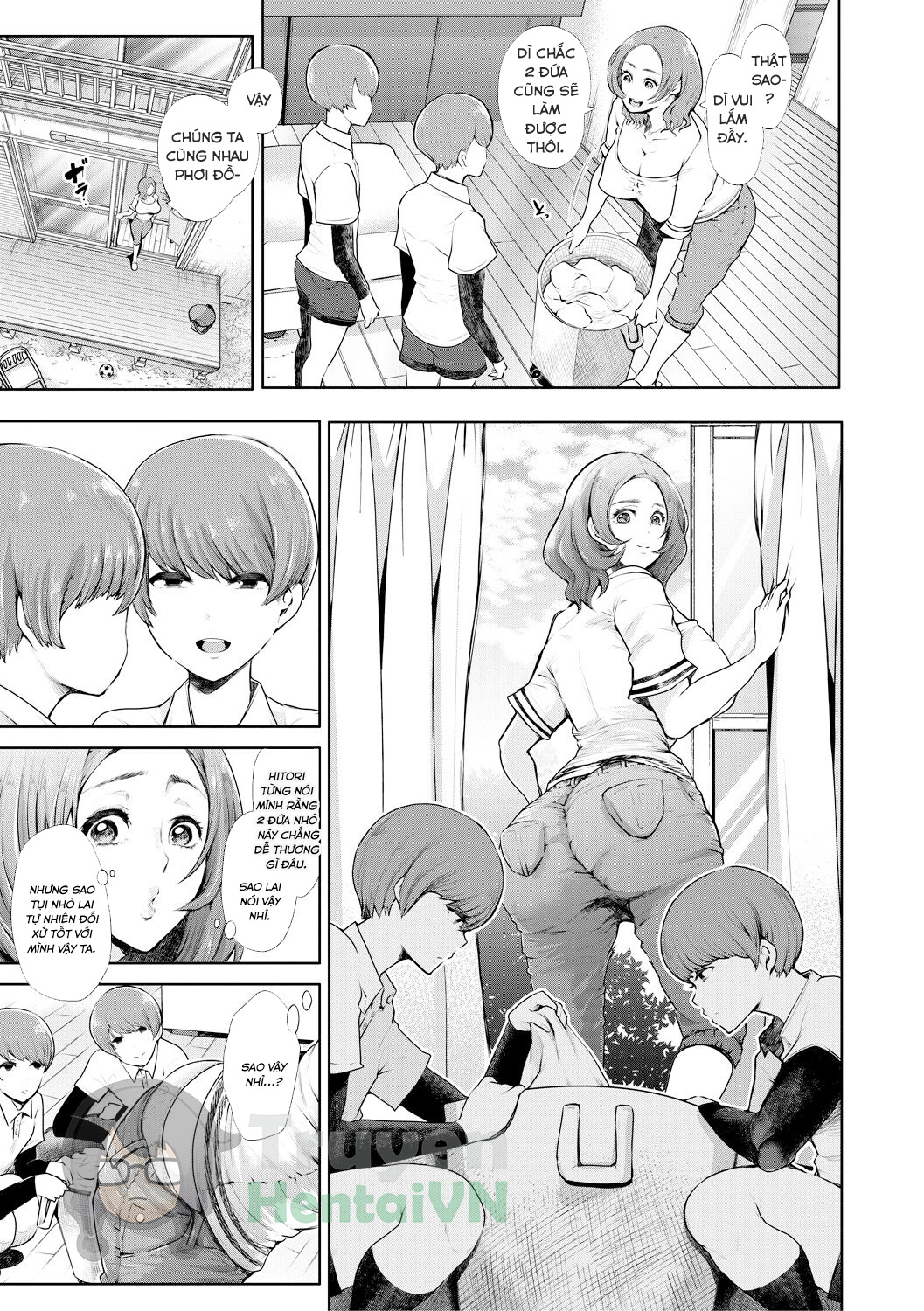 Đọc truyện hentai Netorareta Hitozuma [JP] - Chap 5
