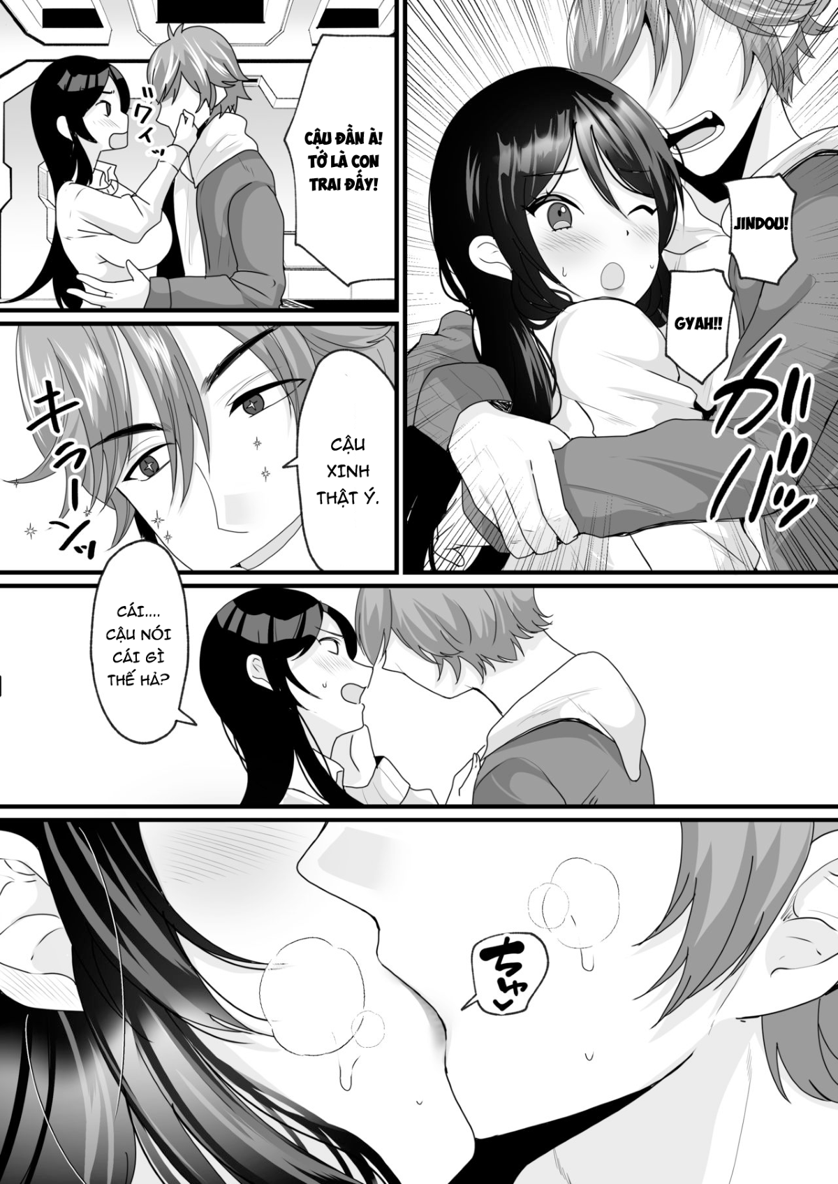 Đọc truyện hentai Lên Nhầm Tàu Adam Và Eva - Oneshot