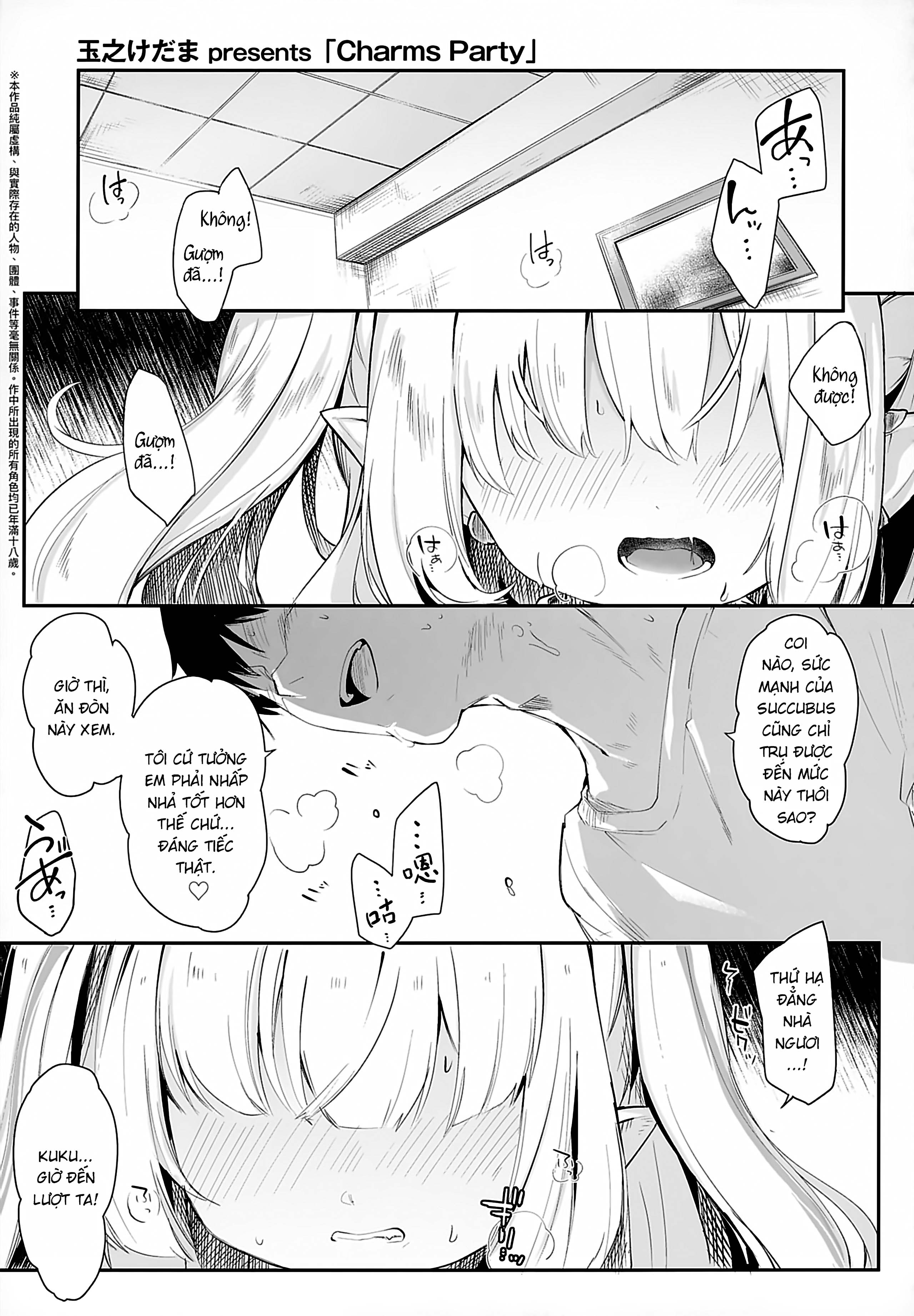 Đọc truyện hentai Boku wa Chiisana Succubus no Shimobe [Uncen] - Chap 4