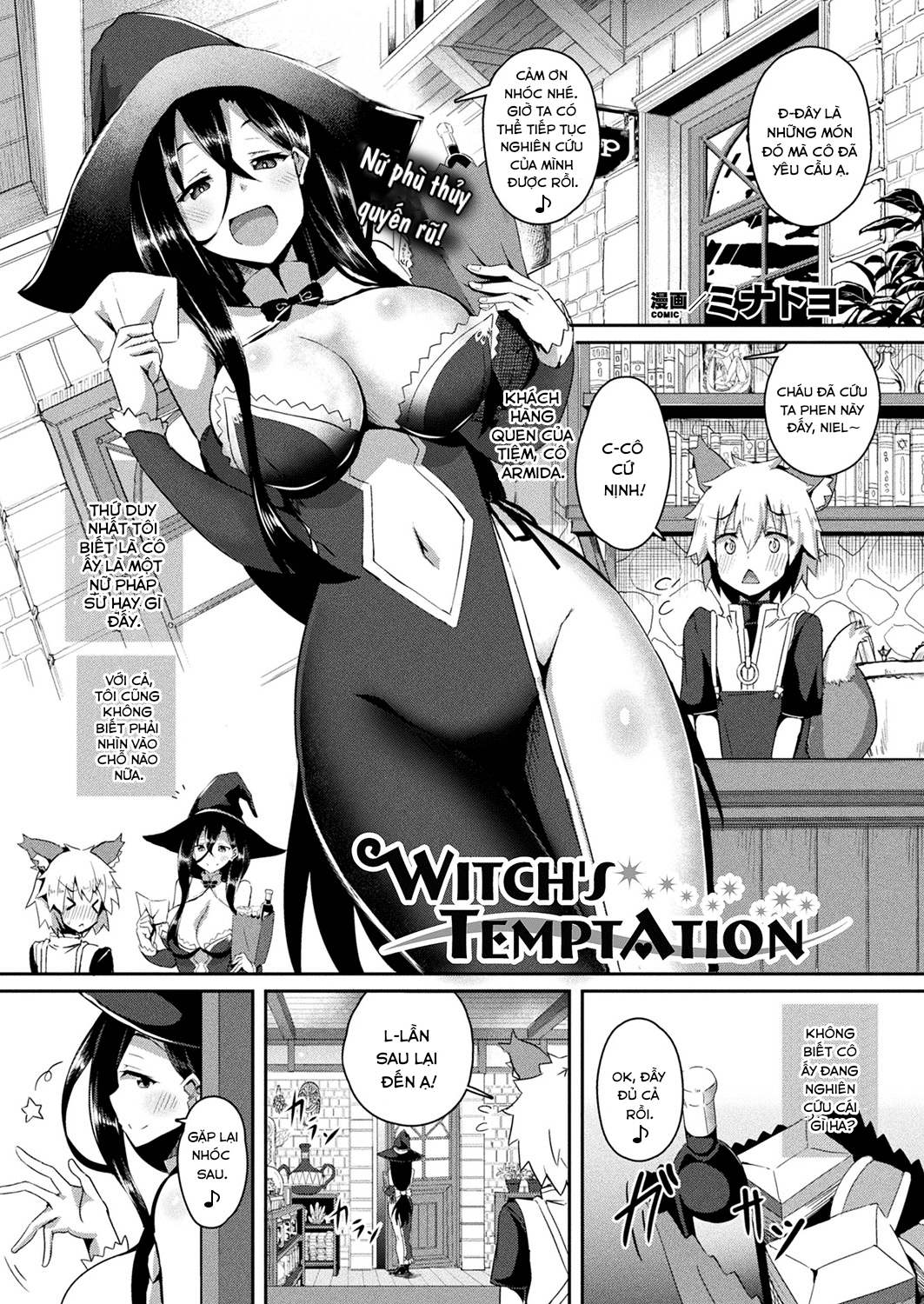 Đọc truyện hentai Witch's Temptation - Oneshot