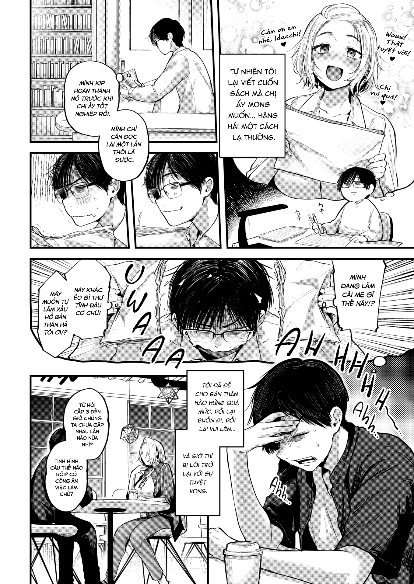 Đọc truyện hentai Cuộc hội ngộ & Cuốn tiểu thuyết - Oneshot