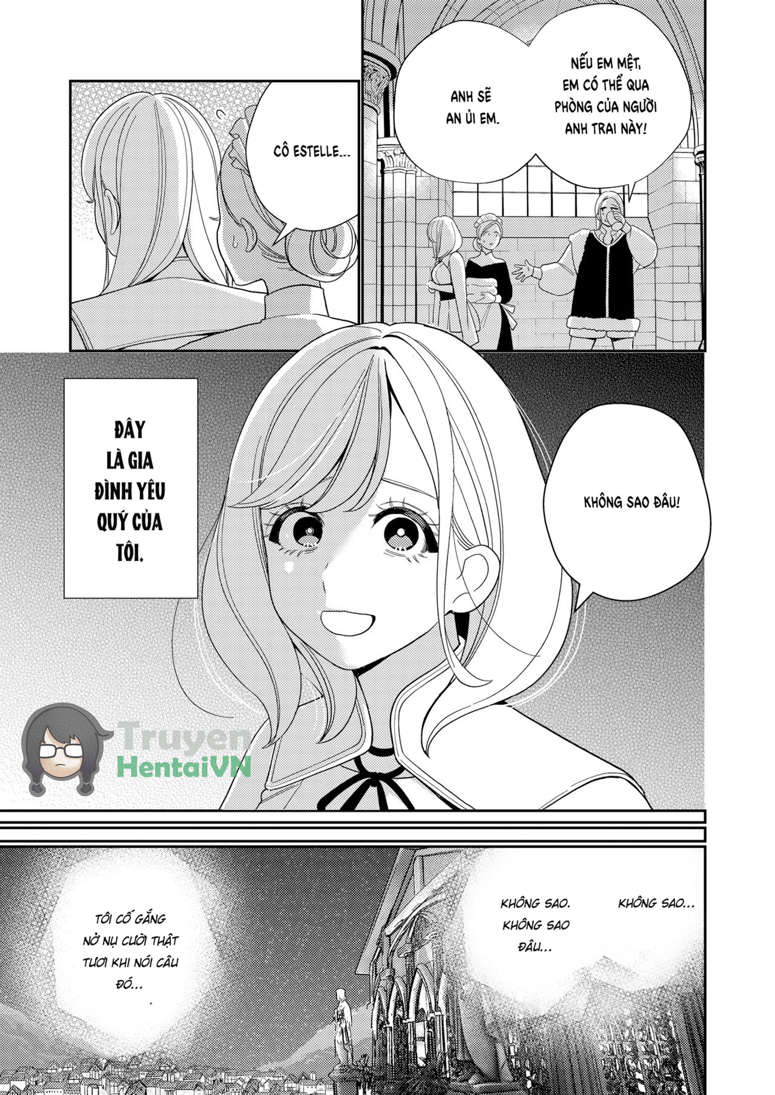 Đọc truyện hentai Seijo wa Tekikoku no Ou ni Otosareru - Oneshot