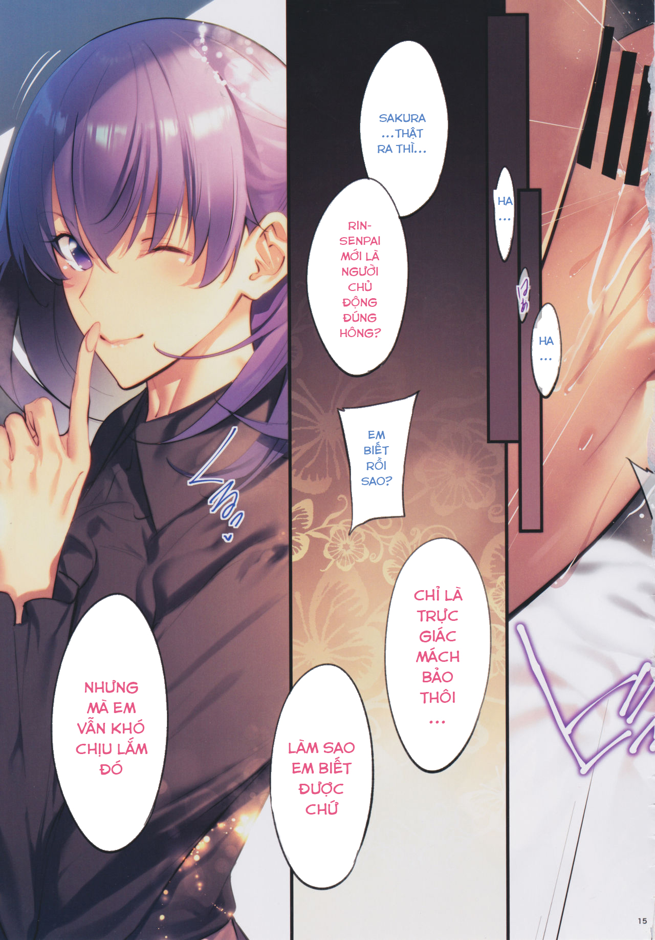 Đọc truyện hentai THE BOOK OF SAKURA 4 (Fate/Stay Night) - Oneshot