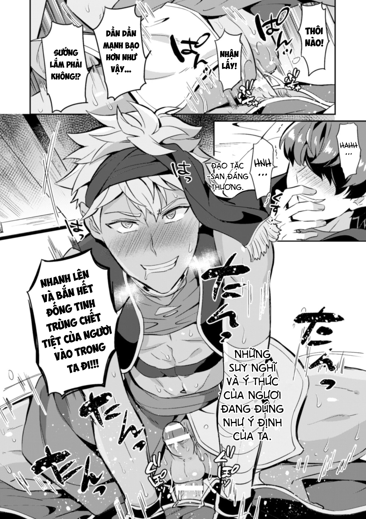 Đọc truyện hentai Cuốn Sách Ma Thuật Bị Nguyền Rủa - Chap 1 - Anh đạo tặc hoàn toàn bị khuất phục bởi phép thôi miên.