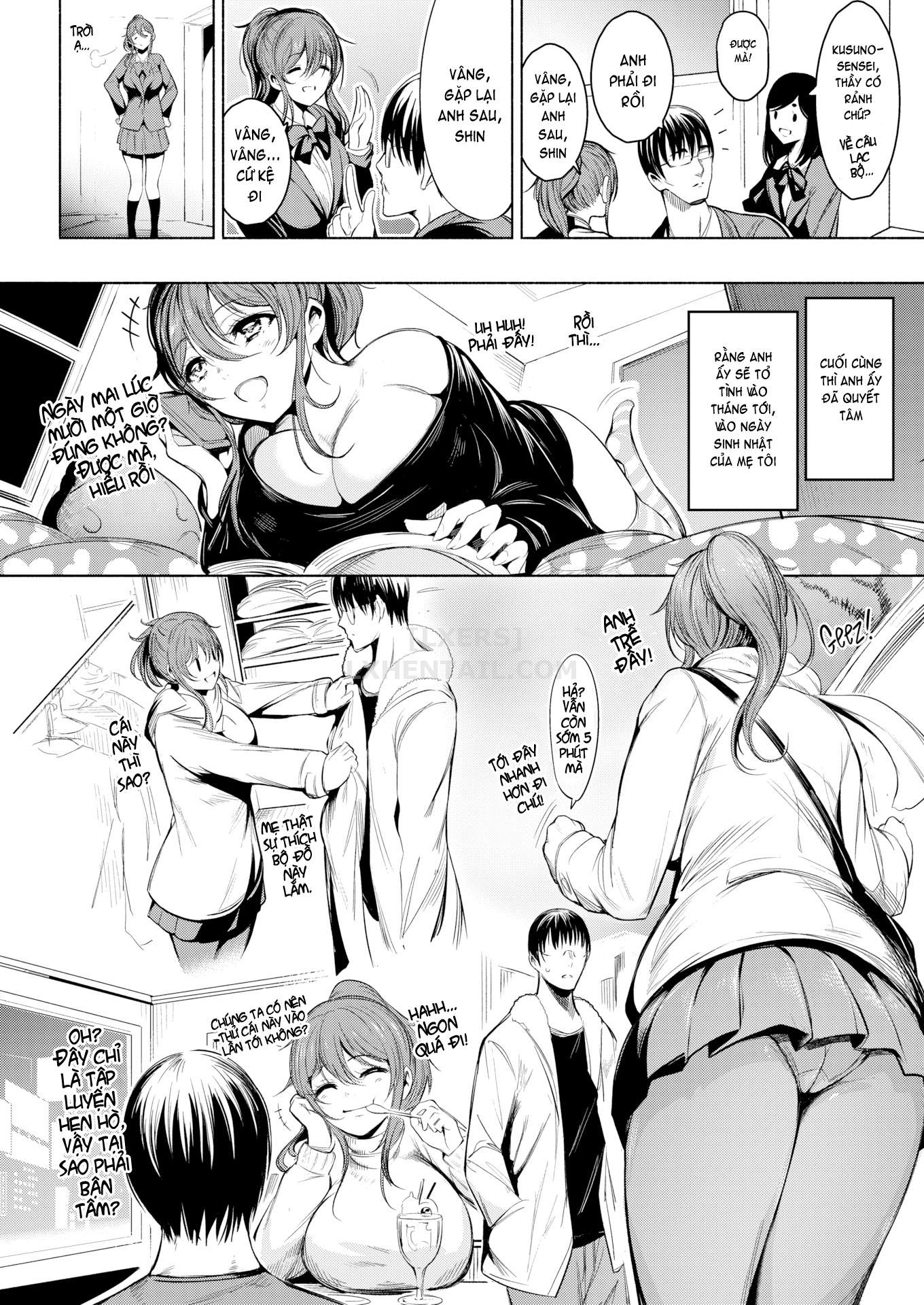 Đọc truyện hentai Confession - Oneshot