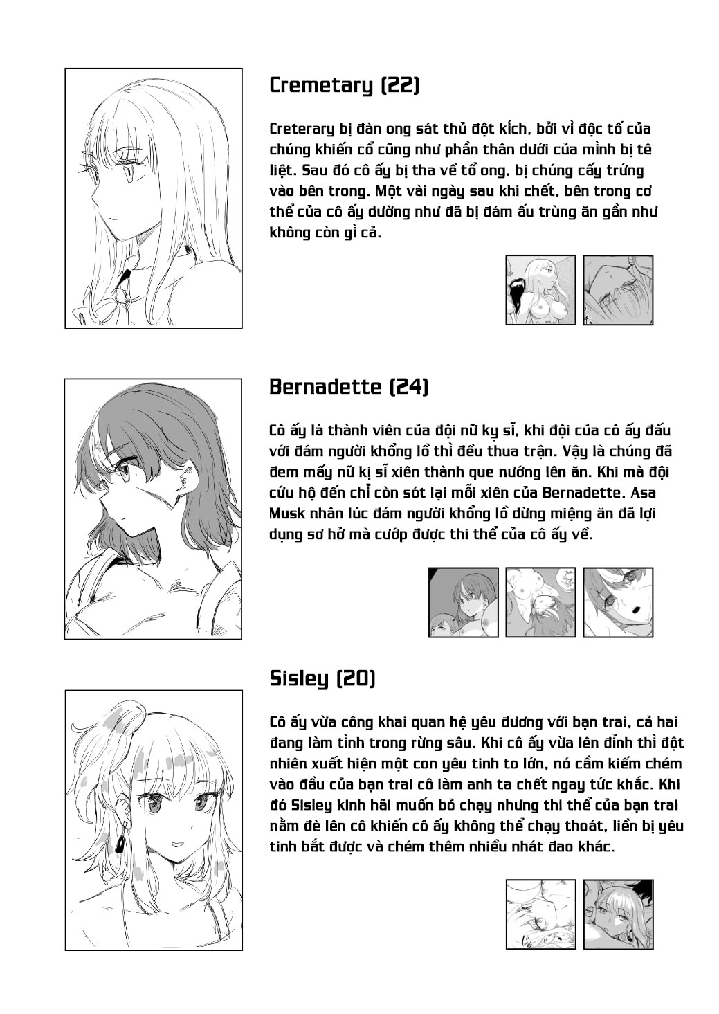 Đọc truyện hentai Bảo tàng xác chết - Oneshot