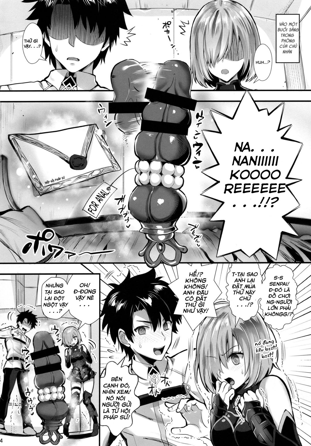 Đọc truyện hentai Mash Kyrielight Bond Level Limit Break - Oneshot