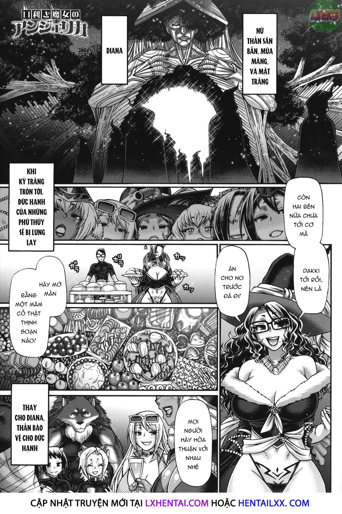 Đọc truyện hentai Mediator Witch ANGELIKA - Chap 8