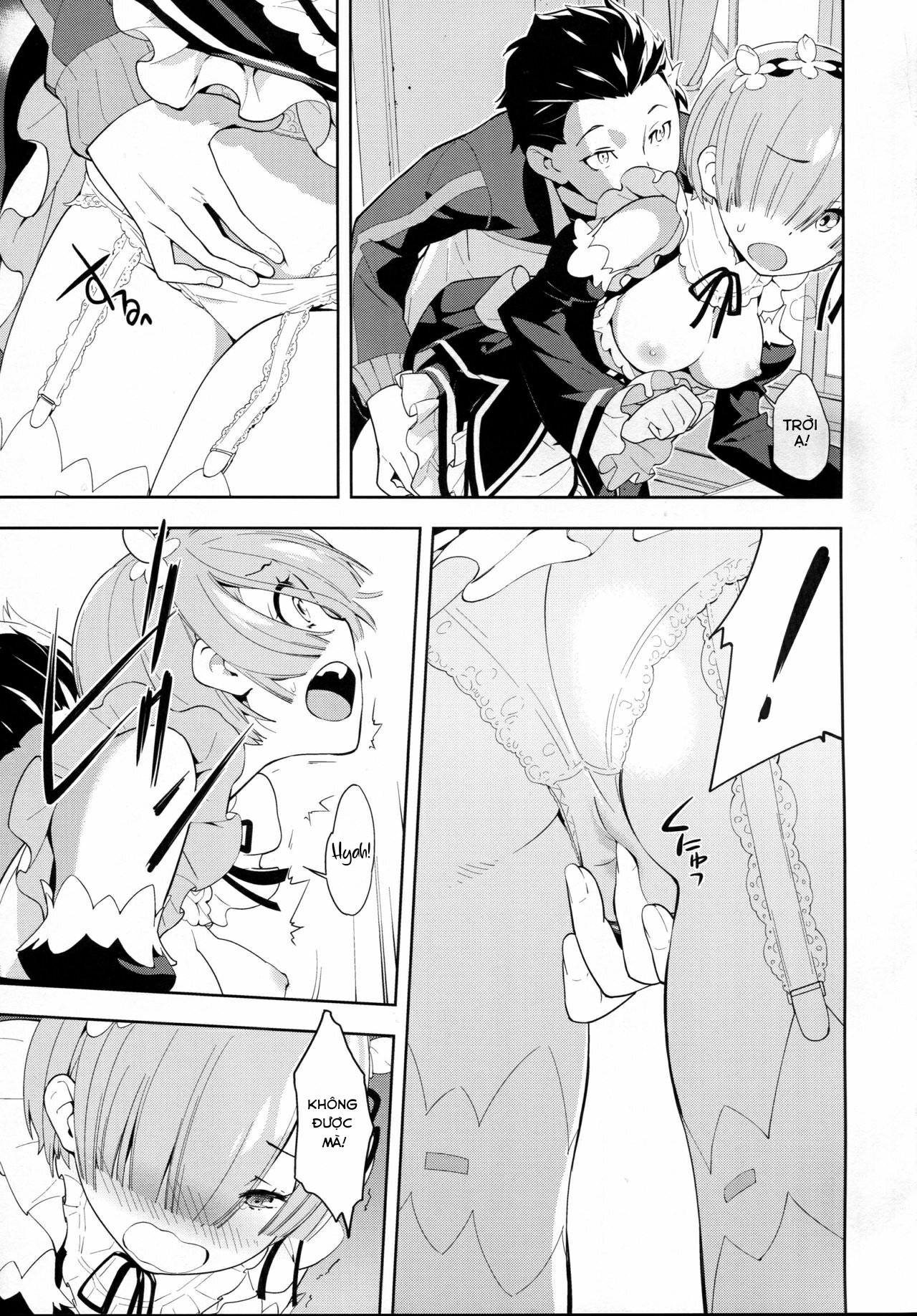 Đọc truyện hentai CHOICE 2 (Re: Zero kara Hajimeru Isekai Seikatsu) - Oneshot