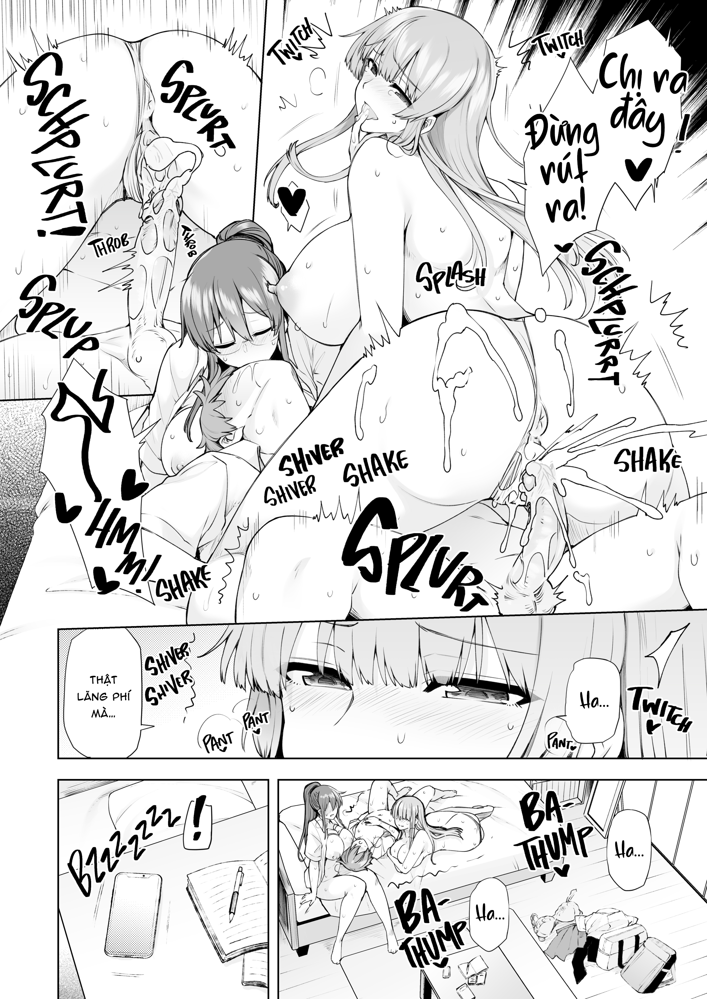 Đọc truyện hentai Trận Bóng Chuyền Không Cân Sức - Chap 3.2