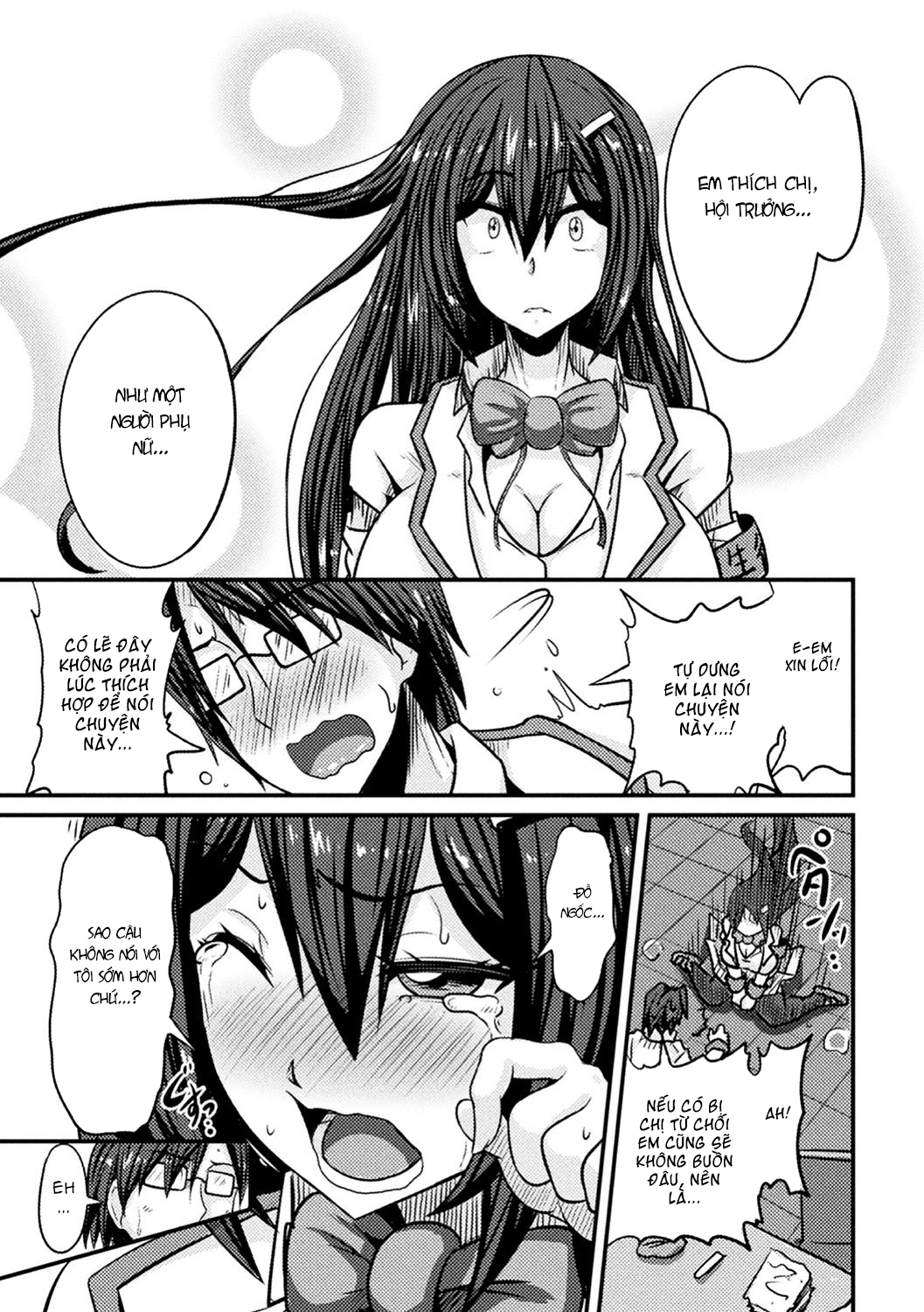 Đọc truyện hentai Huấn luyện chủ tịch hội học sinh thành một con đĩ - Chap 2