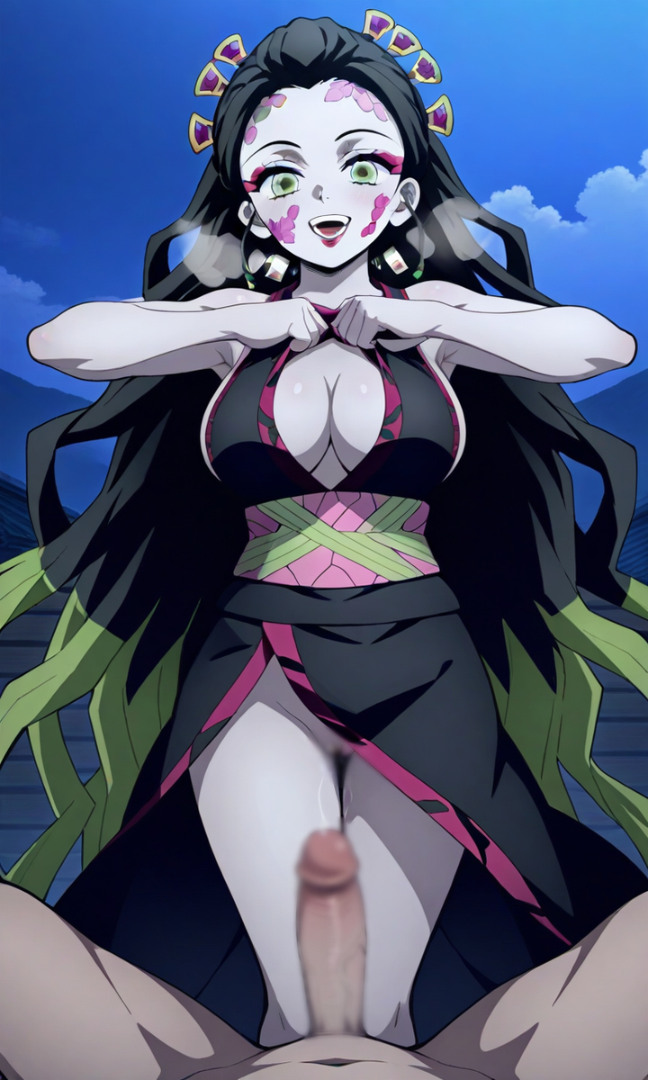 Đọc truyện hentai Tuyển tập Albums Art hentai - Chap 745 - Demon Slayer: Kimetsu no Yaiba Daki ball kick