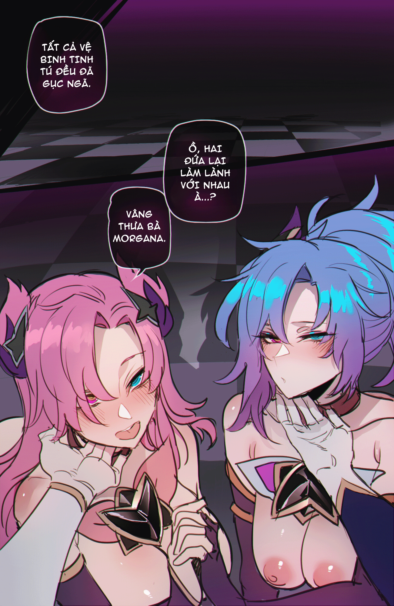 Đọc truyện hentai Phần thưởng 22/08 - Vệ Binh Tinh Tú - Muộn rồi, về đi, à mà...