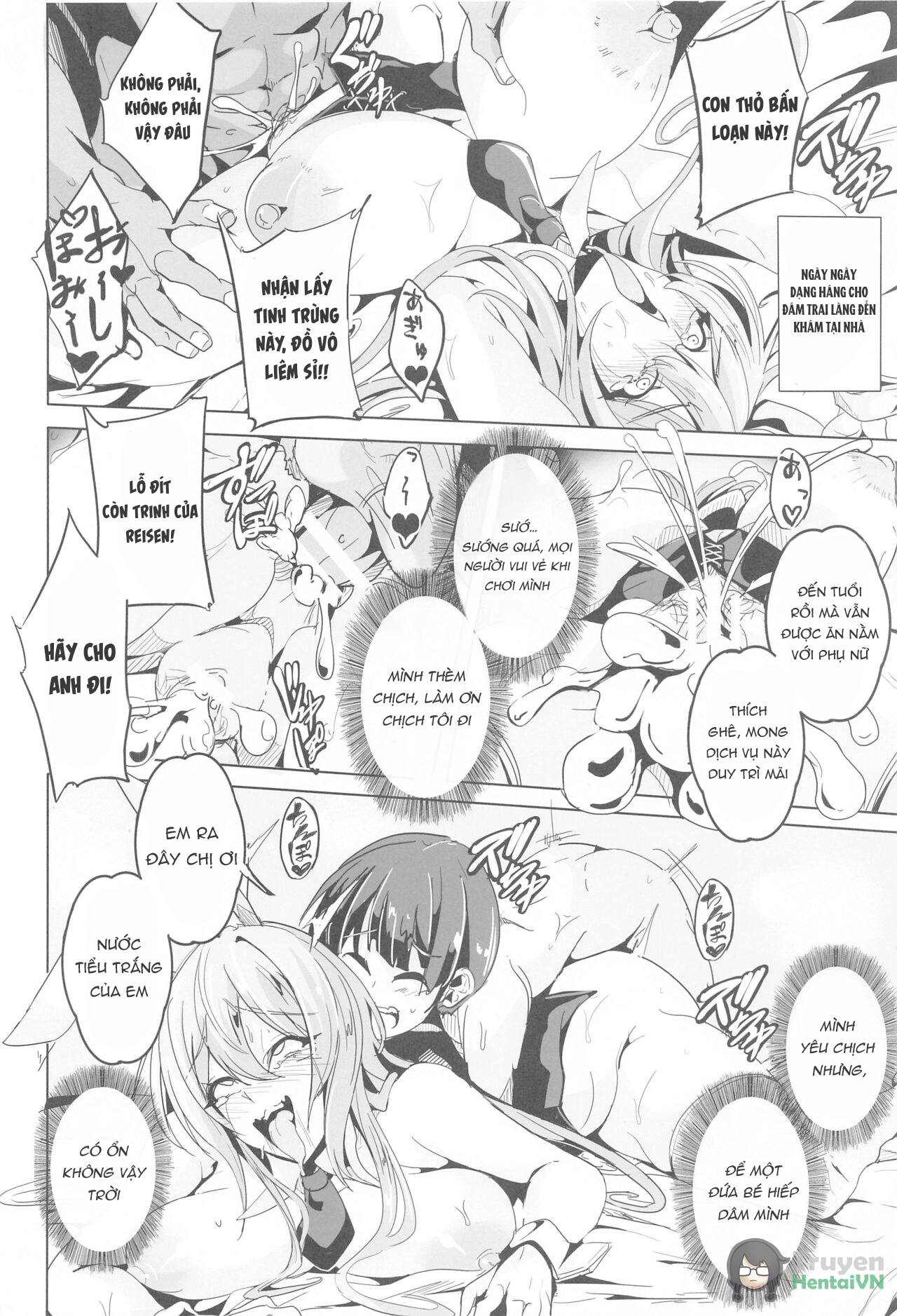 Đọc truyện hentai Bé thỏ dâm đãng bị yểm bùa yêu - Oneshot