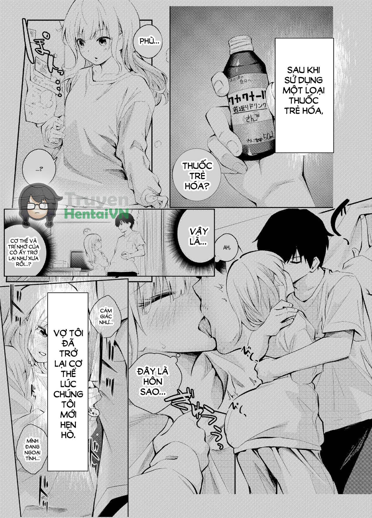 Đọc truyện hentai Is Having Sex With My Rejuvenated Husband Considered Cheating? - oneshot