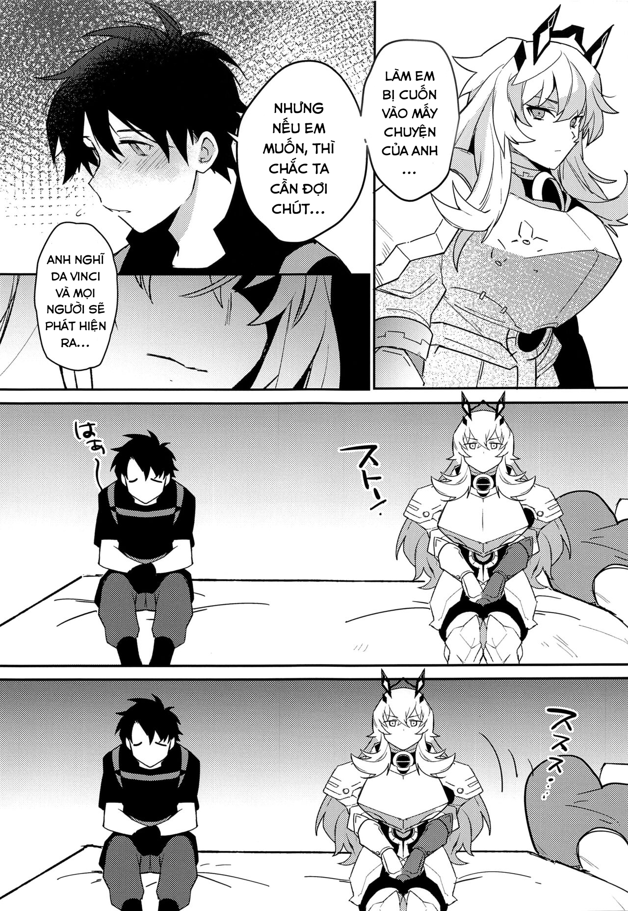 Đọc truyện hentai Kimi to Kiss Shinai to Derarenai Heya (Fate/Grand Order) - Oneshot