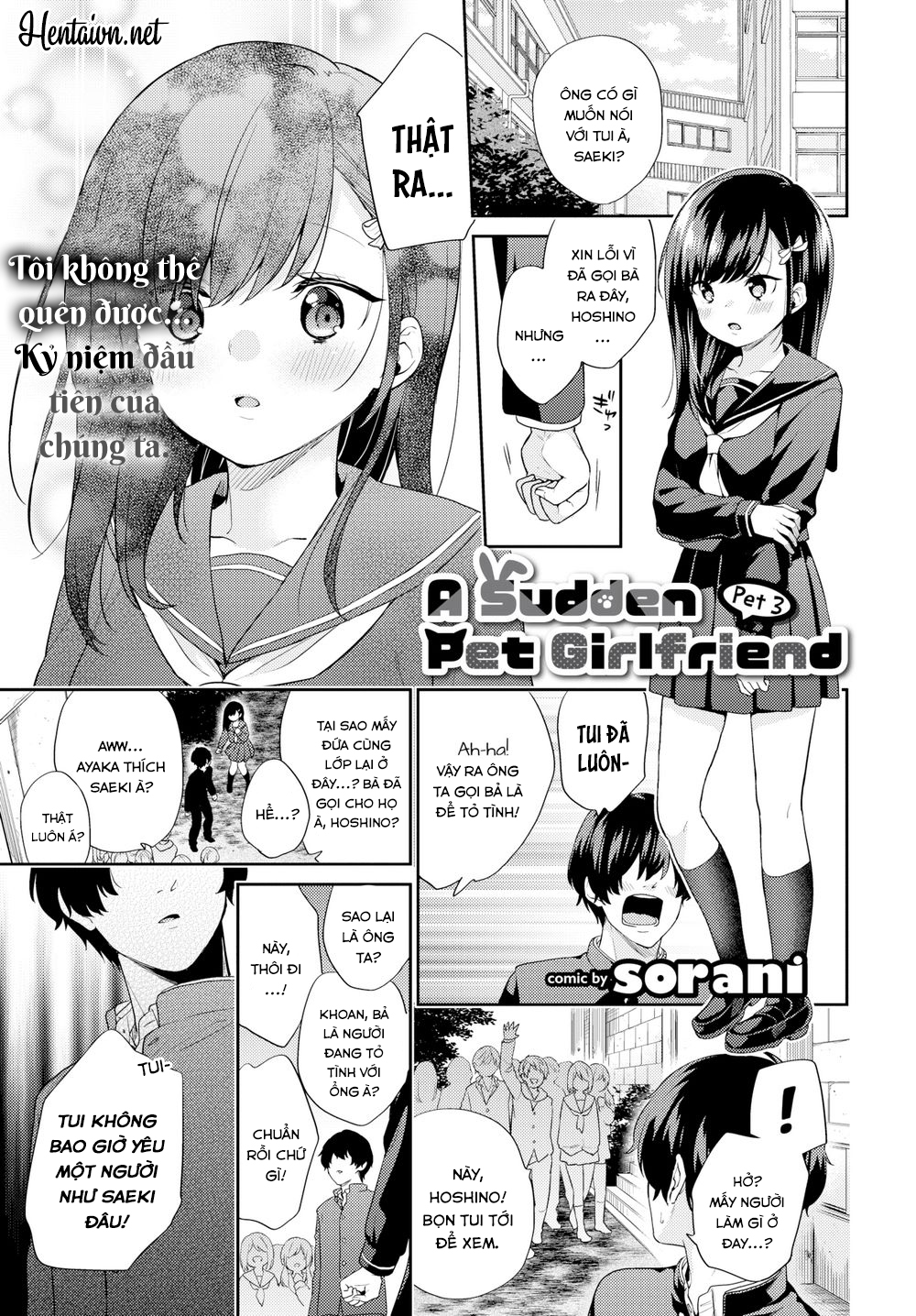 Đọc truyện hentai A Sudden Pet Girlfriend - Chap 3