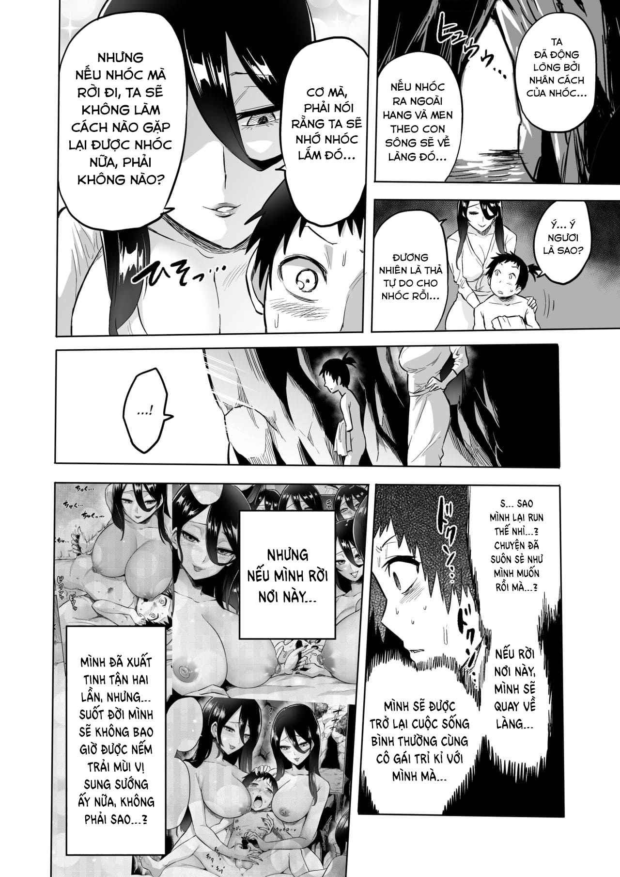 Đọc truyện hentai Warabe Kui ~Mori no Oku de Bijo Youkai ni Yuuwaku sarete~ - Oneshot
