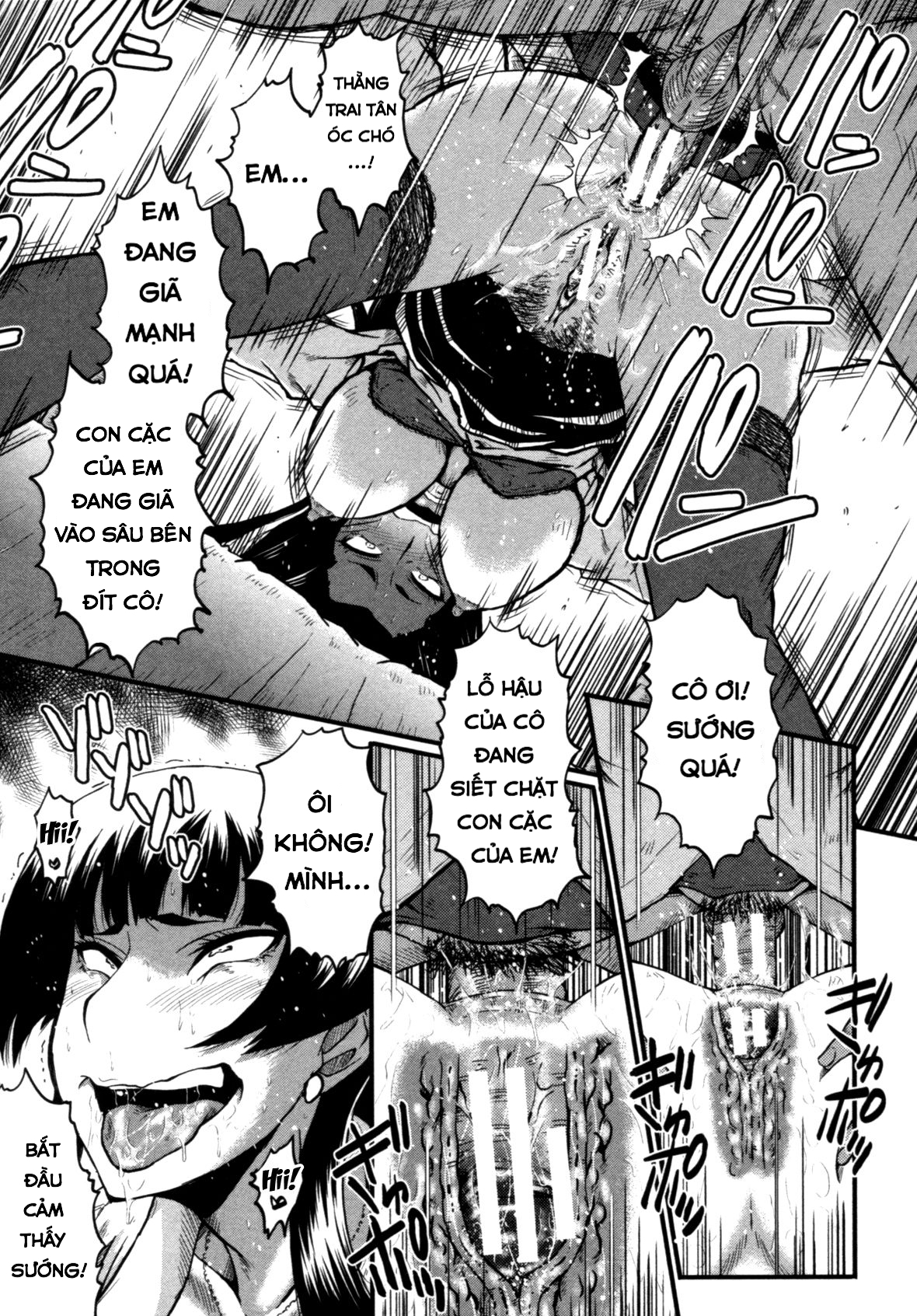 Đọc truyện hentai Haha Wa Buzama Ni Koshi O Furu ~Gogo No Seibo-Tachi~ - Chap 6