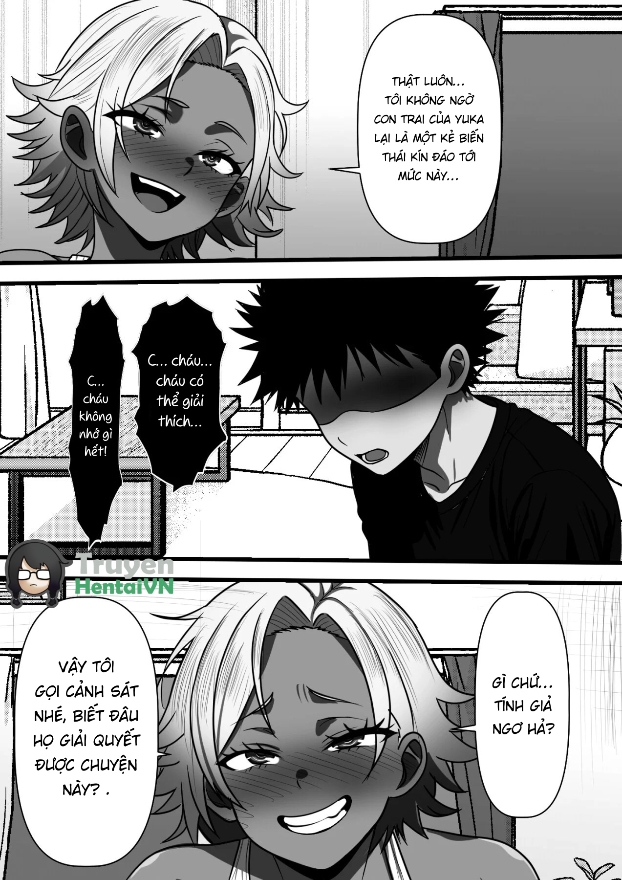 Đọc truyện hentai Mob Danshi datta Ore ga Haha no Kouhai no YanMama o Haramaseru made no Hanashi - Oneshot