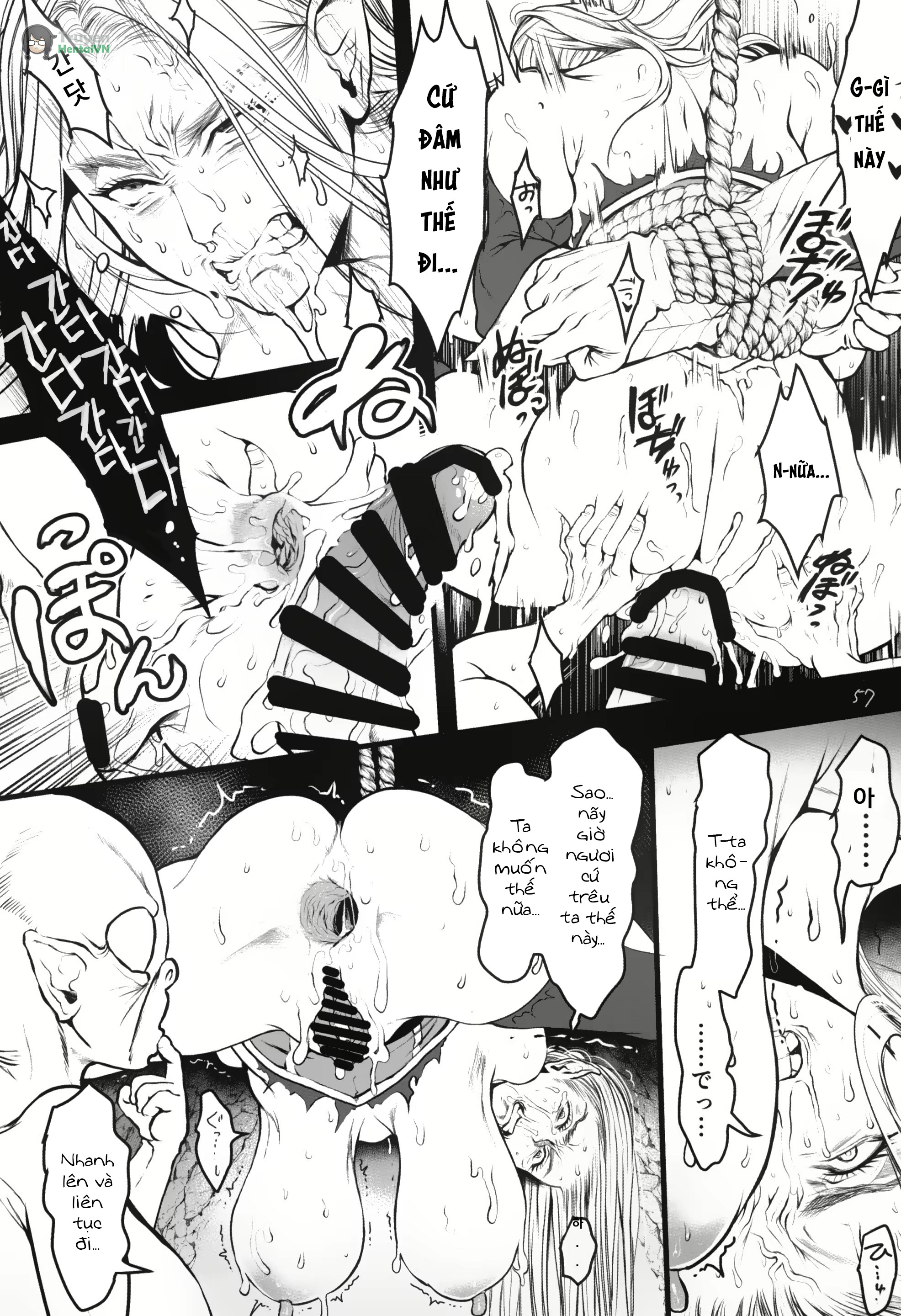 Đọc truyện hentai Chika Teikoku no Ryoshuu - Oneshot