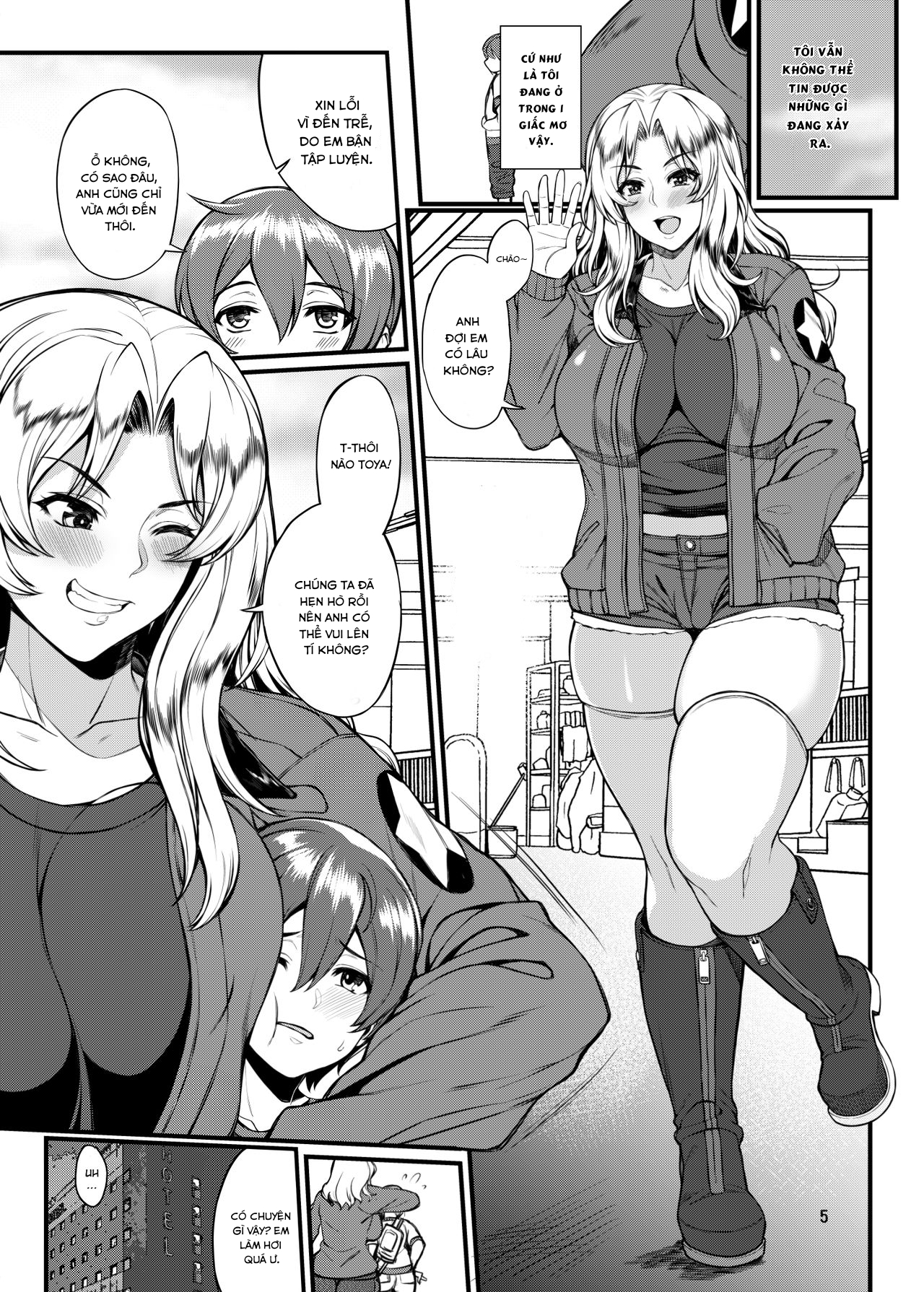 Đọc truyện hentai Beiei Sex Doumei - Oneshot