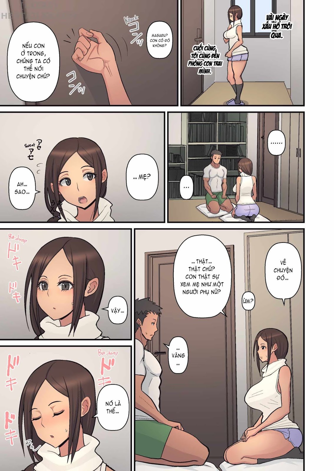 Đọc truyện hentai Haha kara Inbo ni Natta Wake - Oneshot