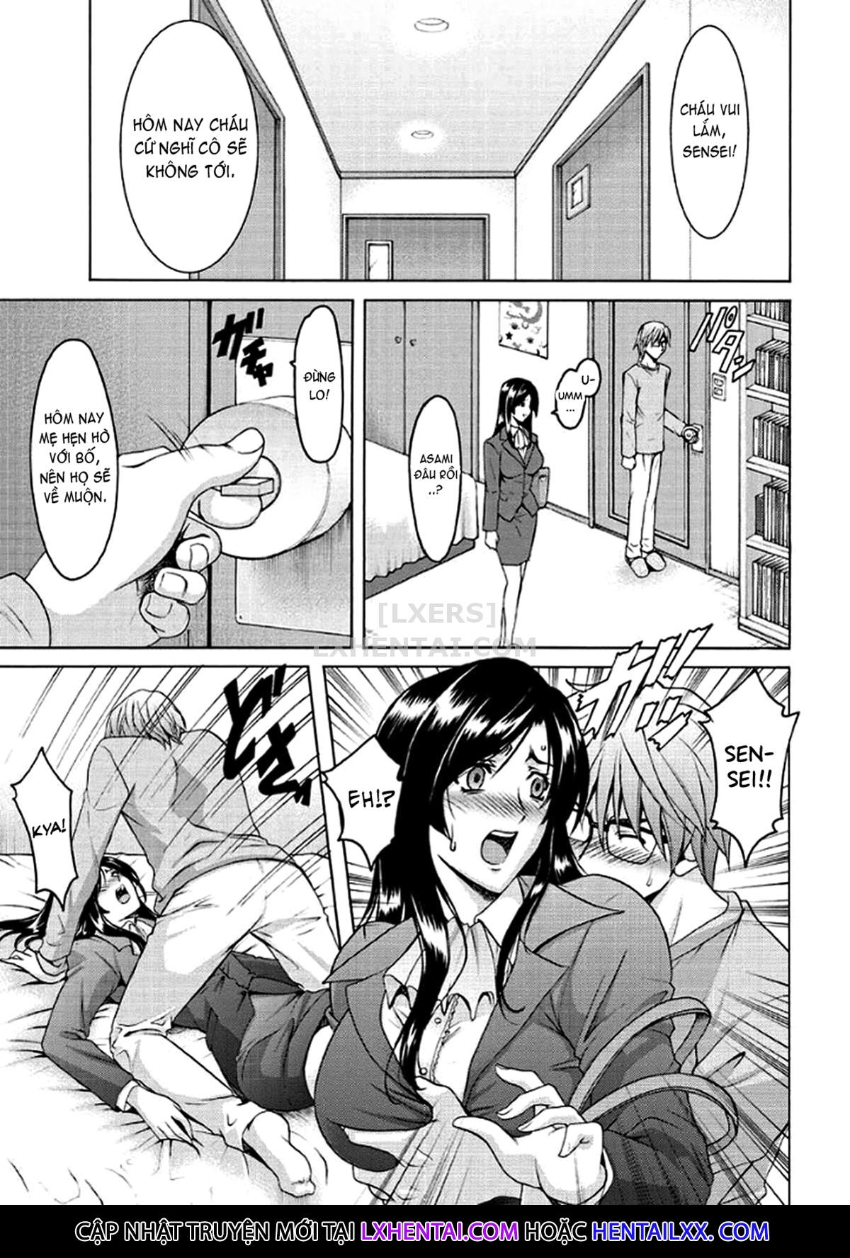 Đọc truyện hentai Katei Kyoushi Ga Ochiru Made - Chap 4