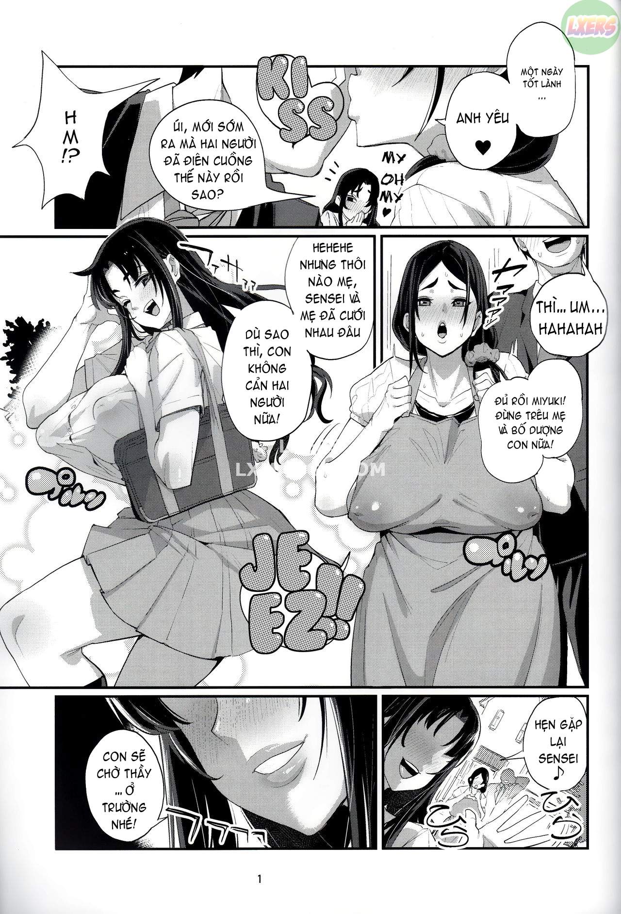 Đọc truyện hentai Bà nội trợ nữ sinh - Oneshot